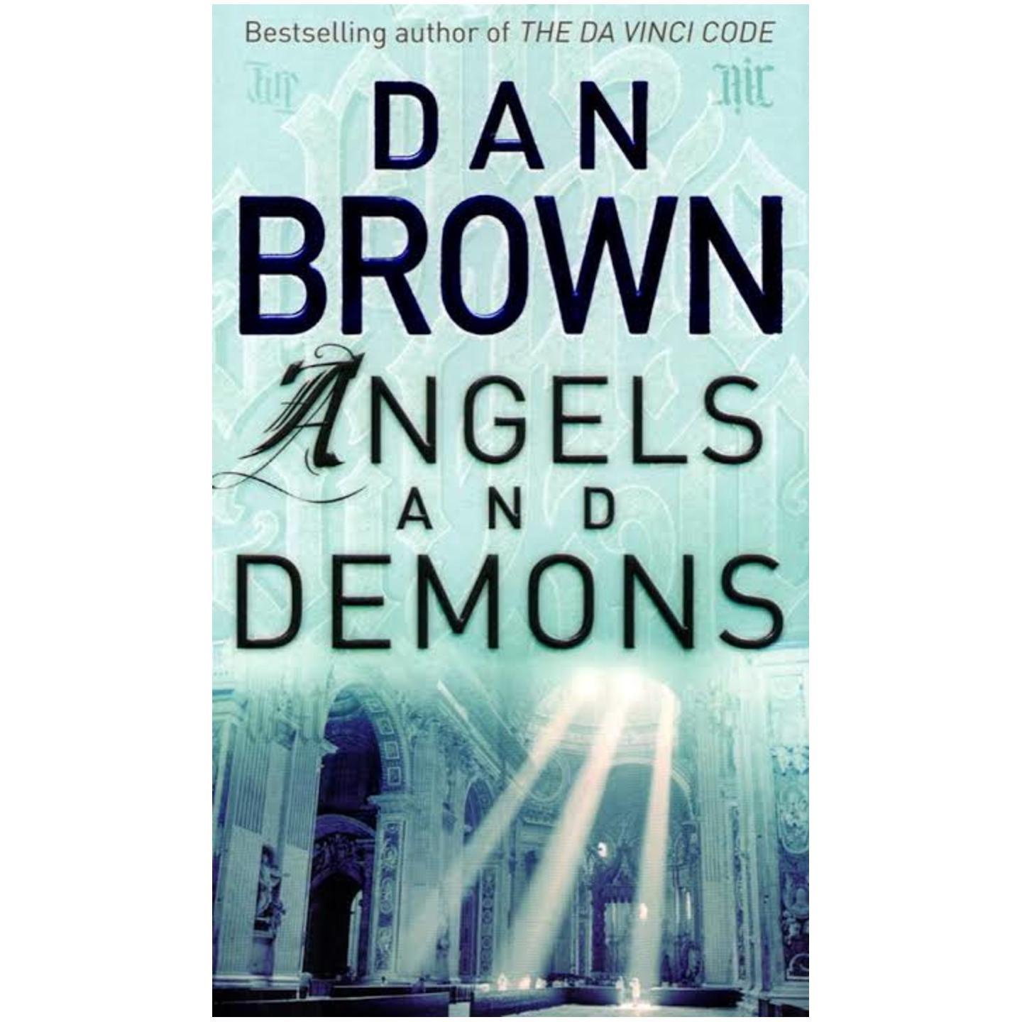 Angels and Demons by Dan Brown (Old Paperback)