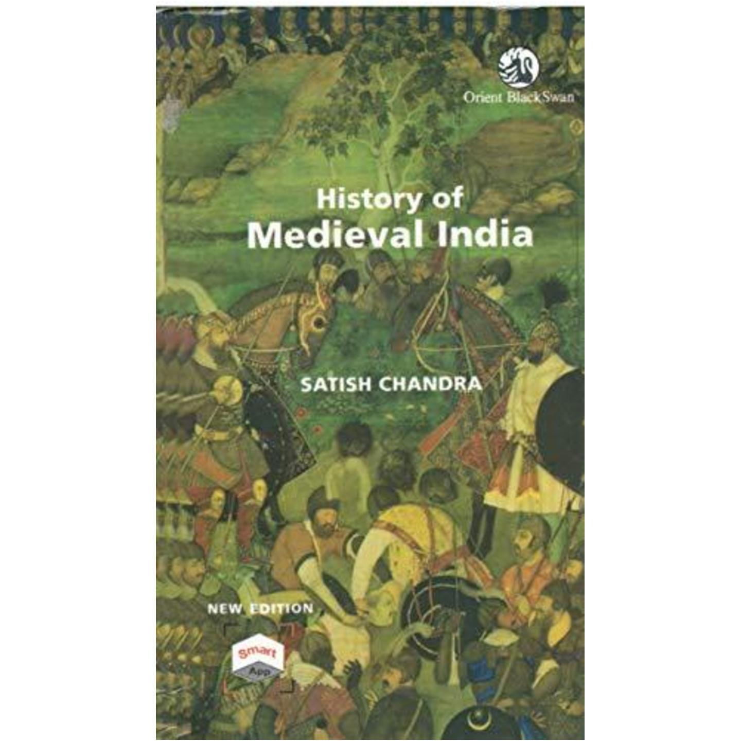 History of Medieval India Complete Book in English By Satish Chandra New Edition 2020