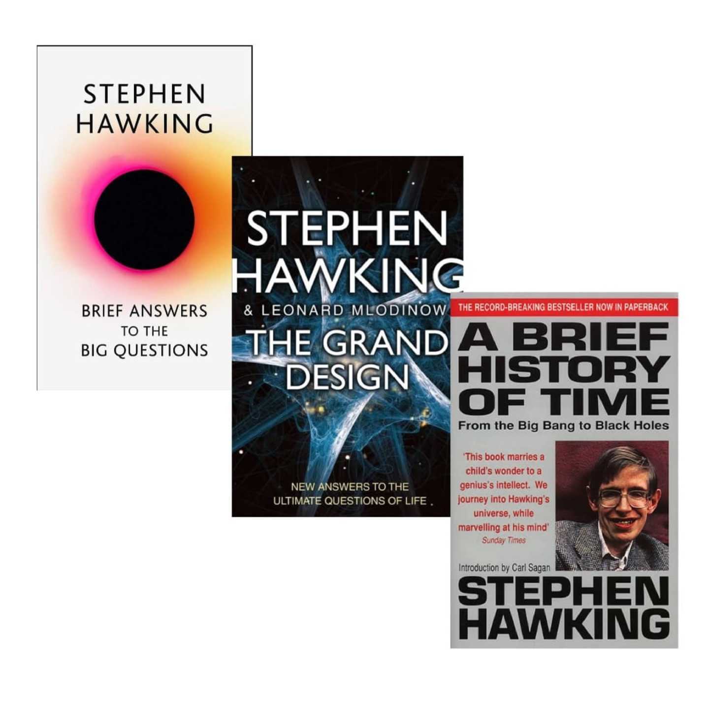 Stephen Hawking Combo (Set of 3) - Paperback