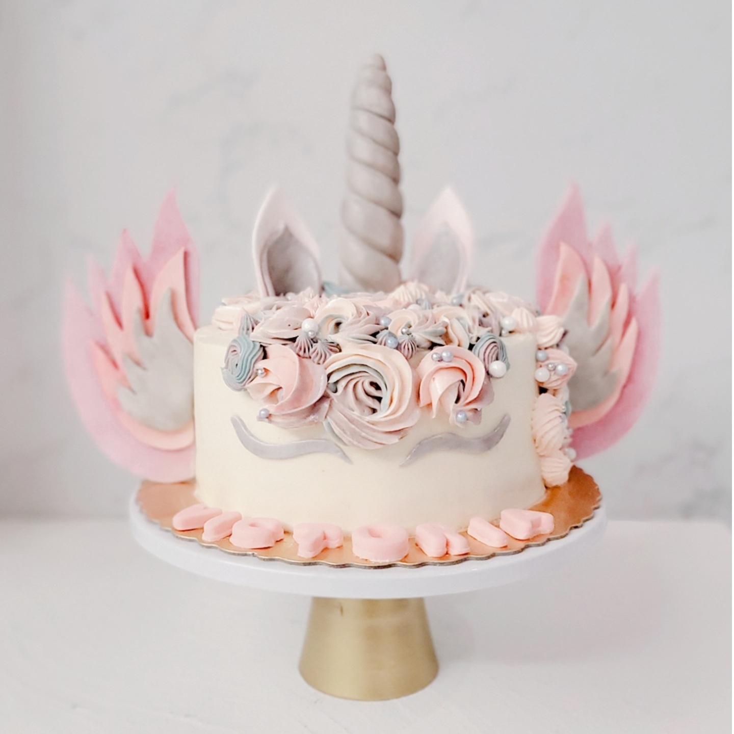 Unicorn With Wings Cake