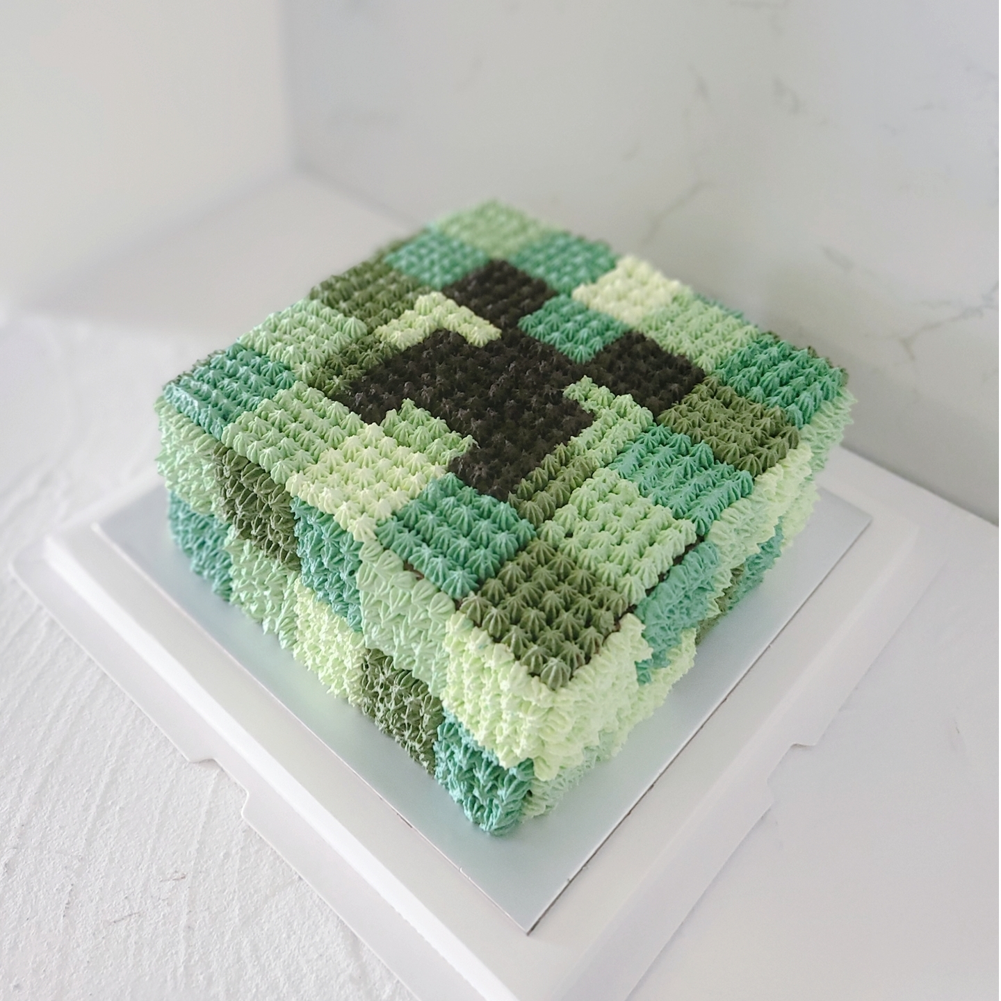 Minecraft Creepers Cake 