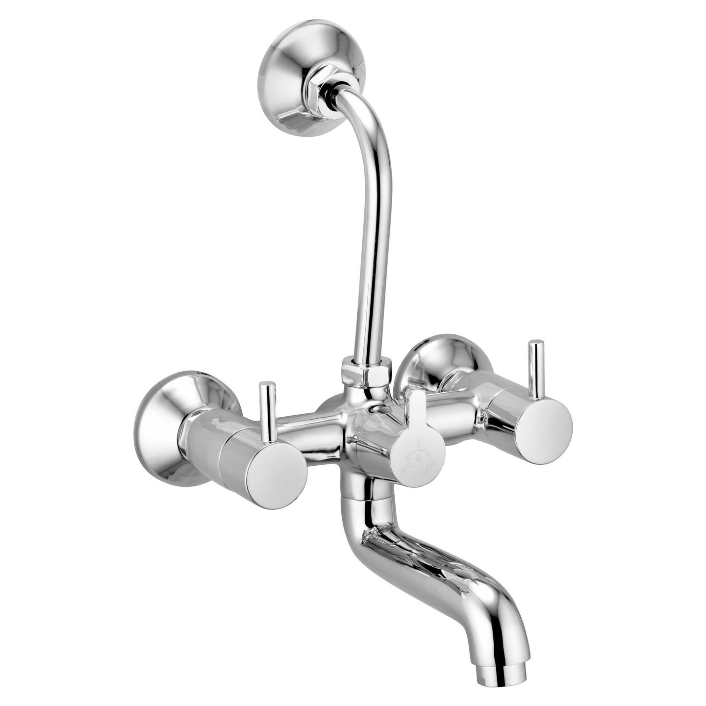 FLOSS WALL MIXER WITH L BEND
