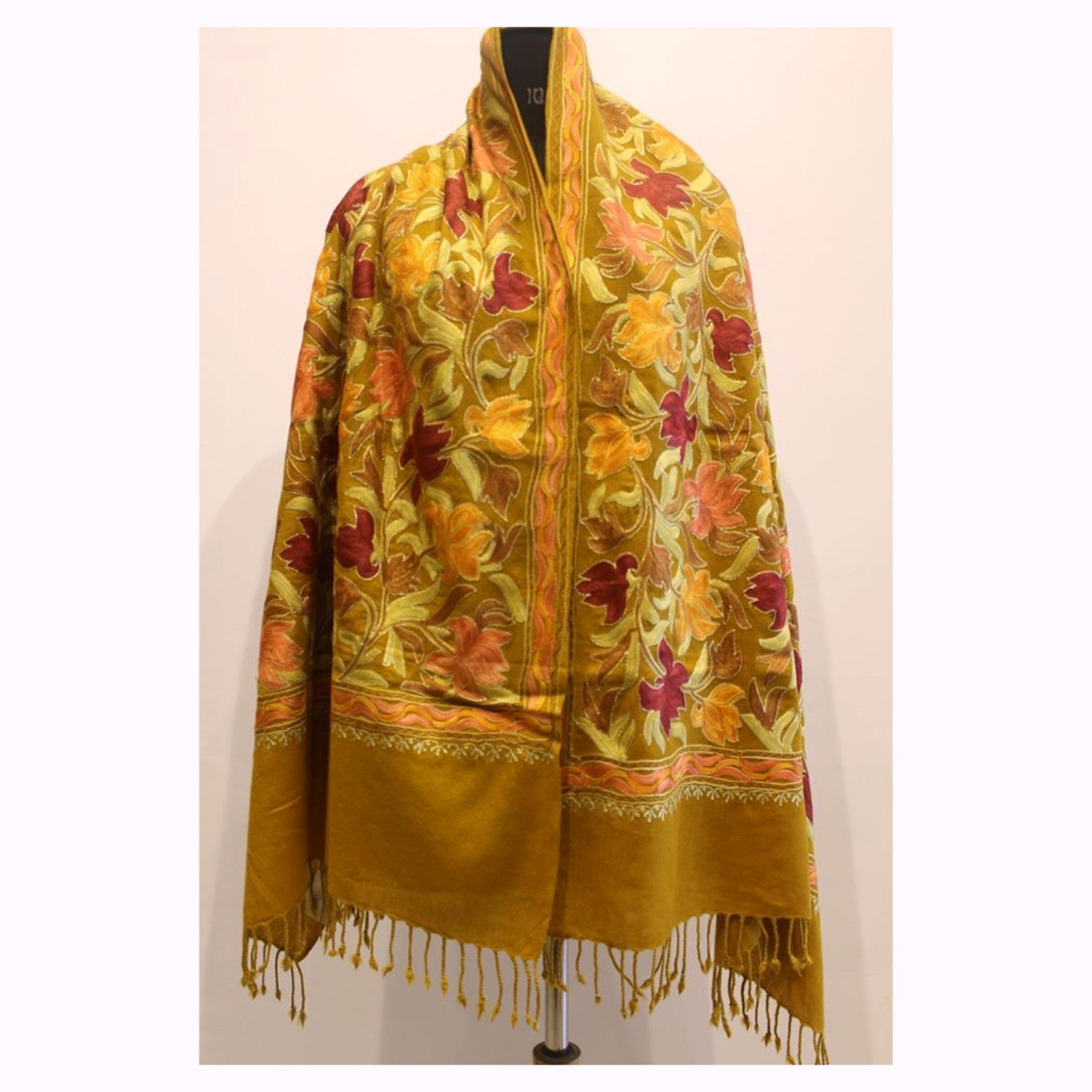 kashmiri embroidery ladies stole