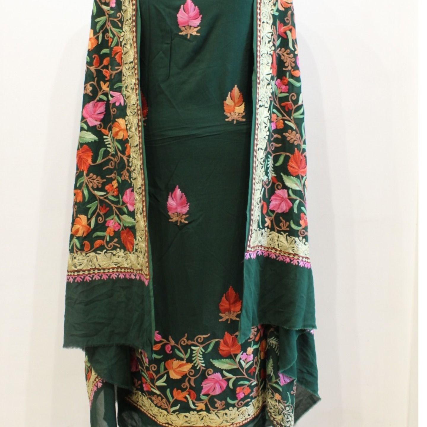 kashmiri embroidery suit