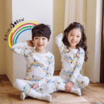 Rainbow Panda Easywear Pajamas