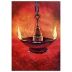 Virtual ArtJam - Diya Lamp