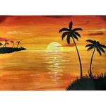 Tropical sunset