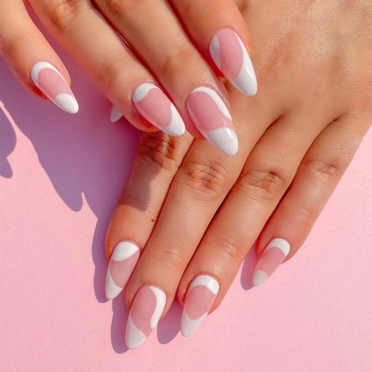 jewels beauty Nails Extension Artificial Nails French Nails False Nails Acrylic Nails Fake Nail Short Nails Long Nails Design Nails Set With 24pcs Nails And Aplication kit