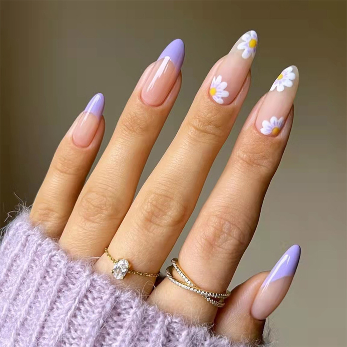 jewels beauty Nails Extension Artificial Nails French Nails False Nails Acrylic Nails Fake Nail Short Nails Long Nails Design Nails Set With 24pcs Nails And Aplication kit