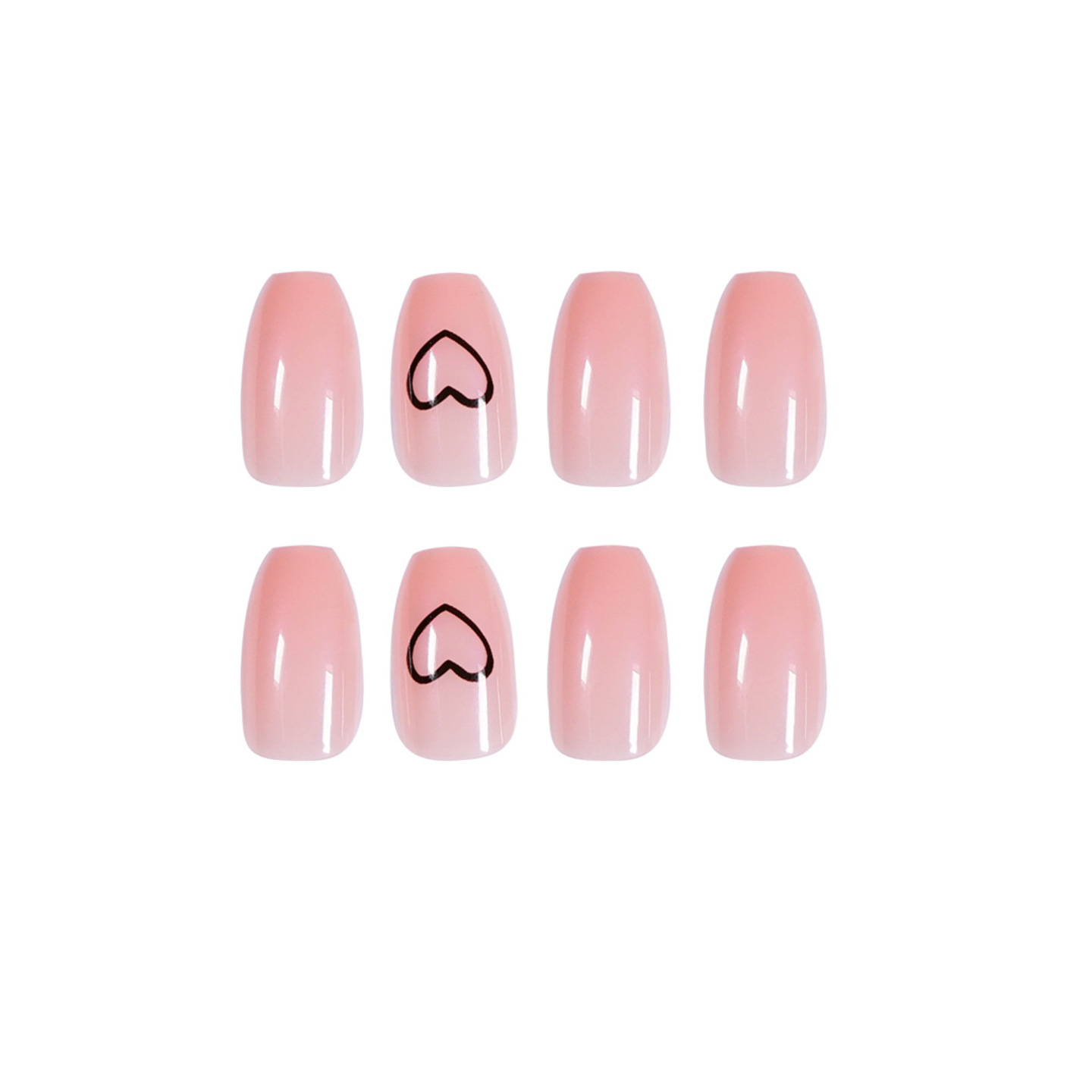jewels beauty Nails Extension Artificial Nails French Nails False Nails Acrylic Nails Fake Nail Short Nails Long Nails Design Nails Set With 24pcs Nails And Aplication kit