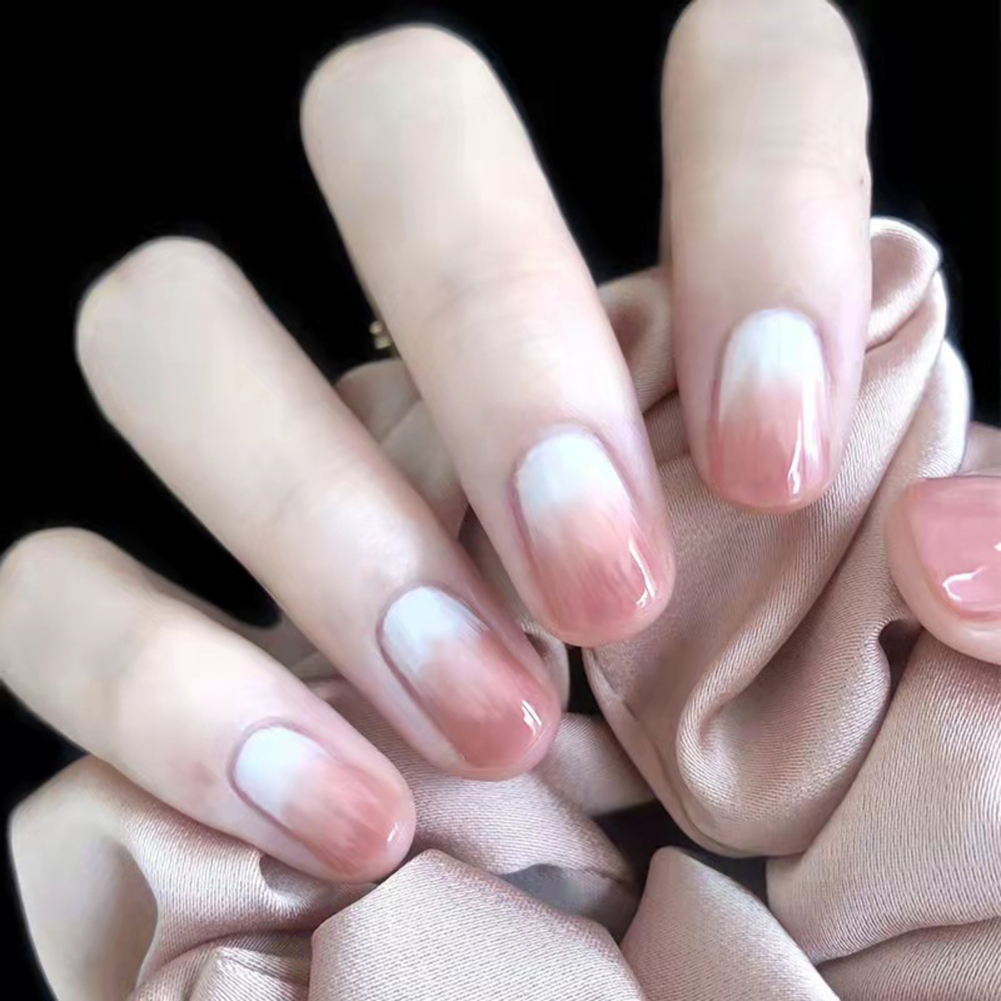 jewels beauty Nails Extension Artificial Nails French Nails False Nails Acrylic Nails Fake Nail Short Nails Long Nails Design Nails Set With 24pcs Nails And Aplication kit