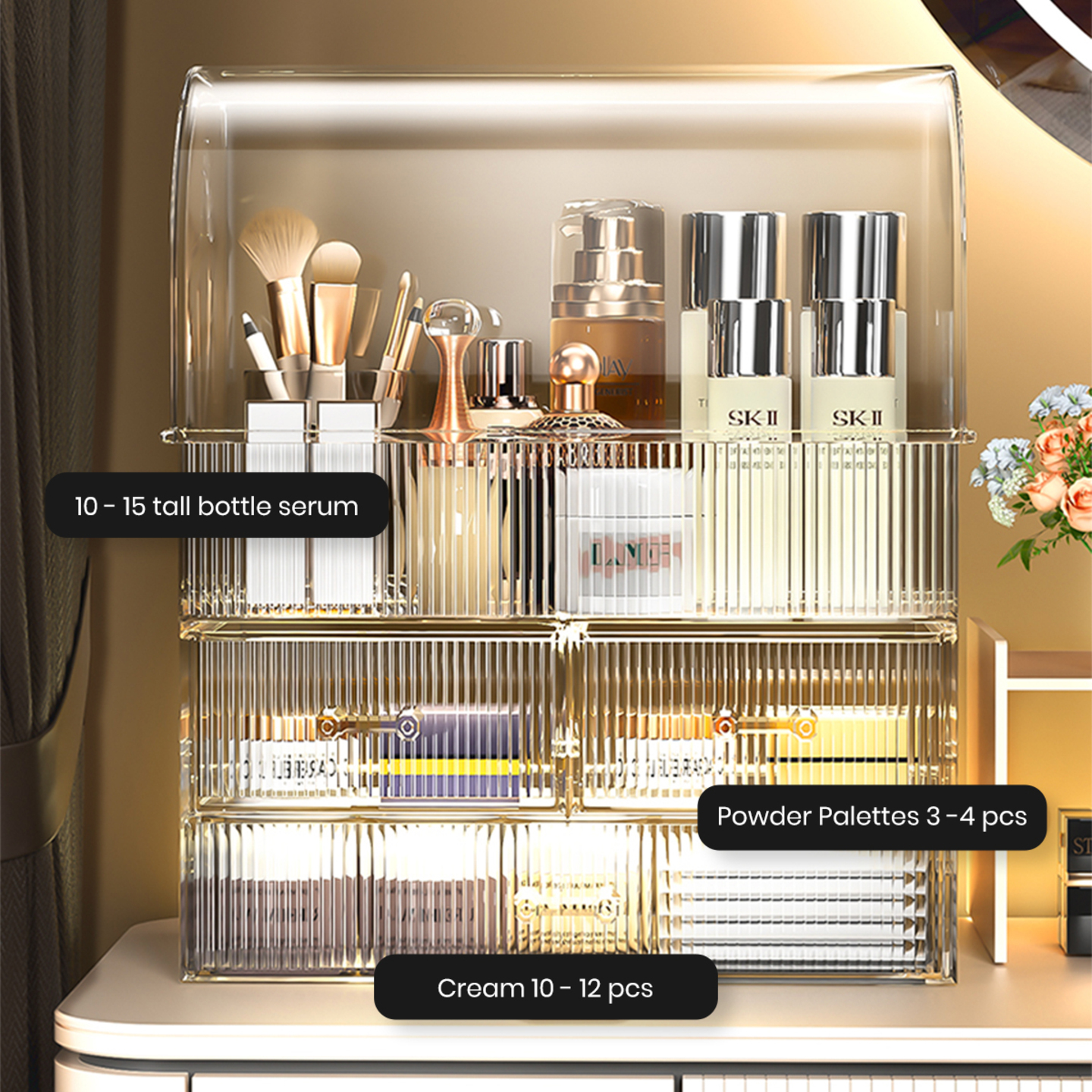 All-in-1 Makeup / Skincare Organizer