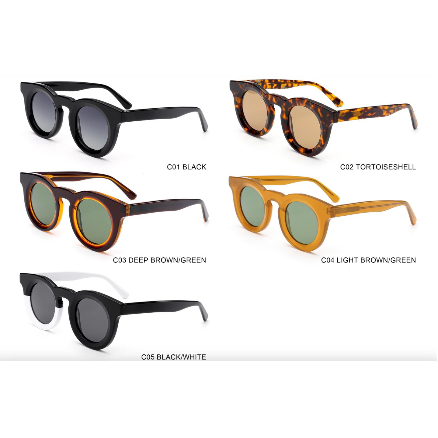 EM23105 Acetate Sunglasses