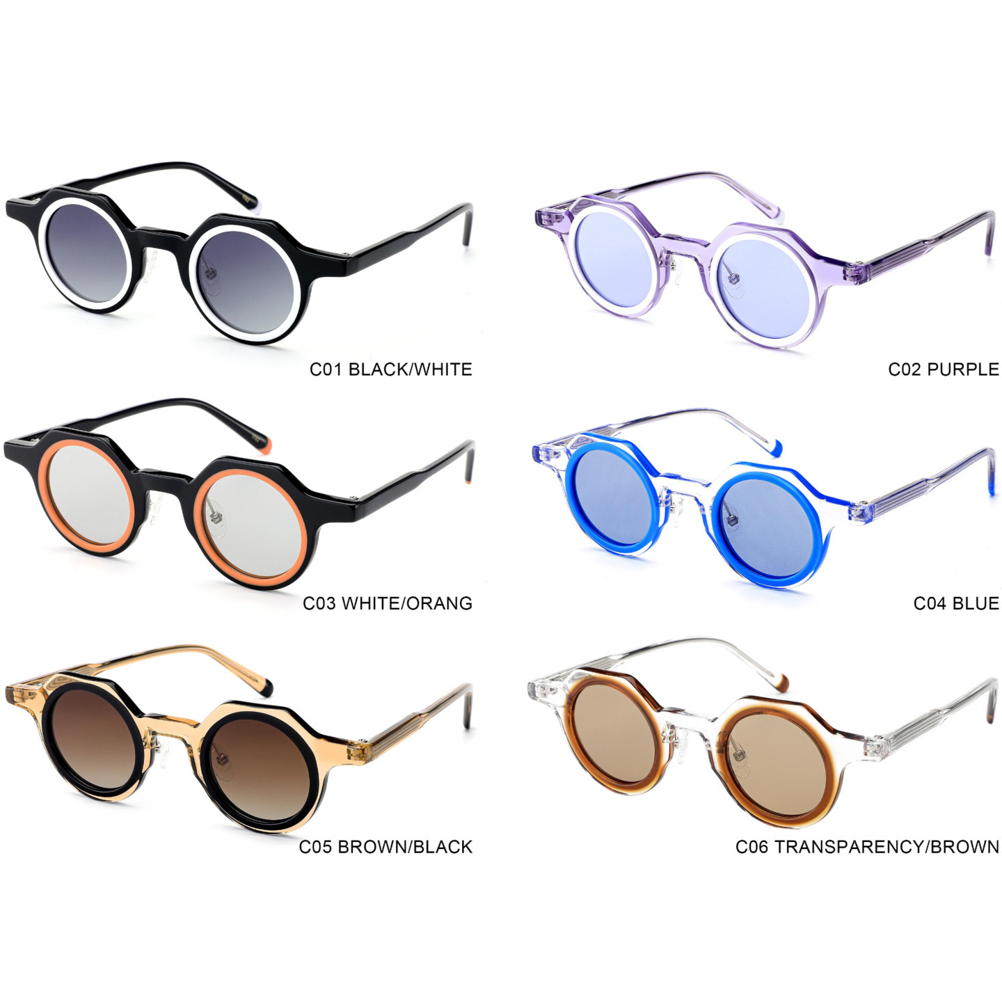 G2286 Acetate Sunglasses