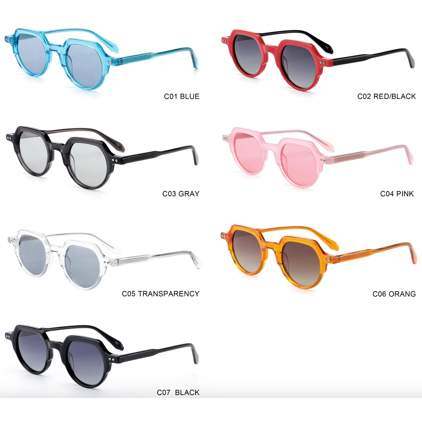 G2282 Acetate Sunglasses