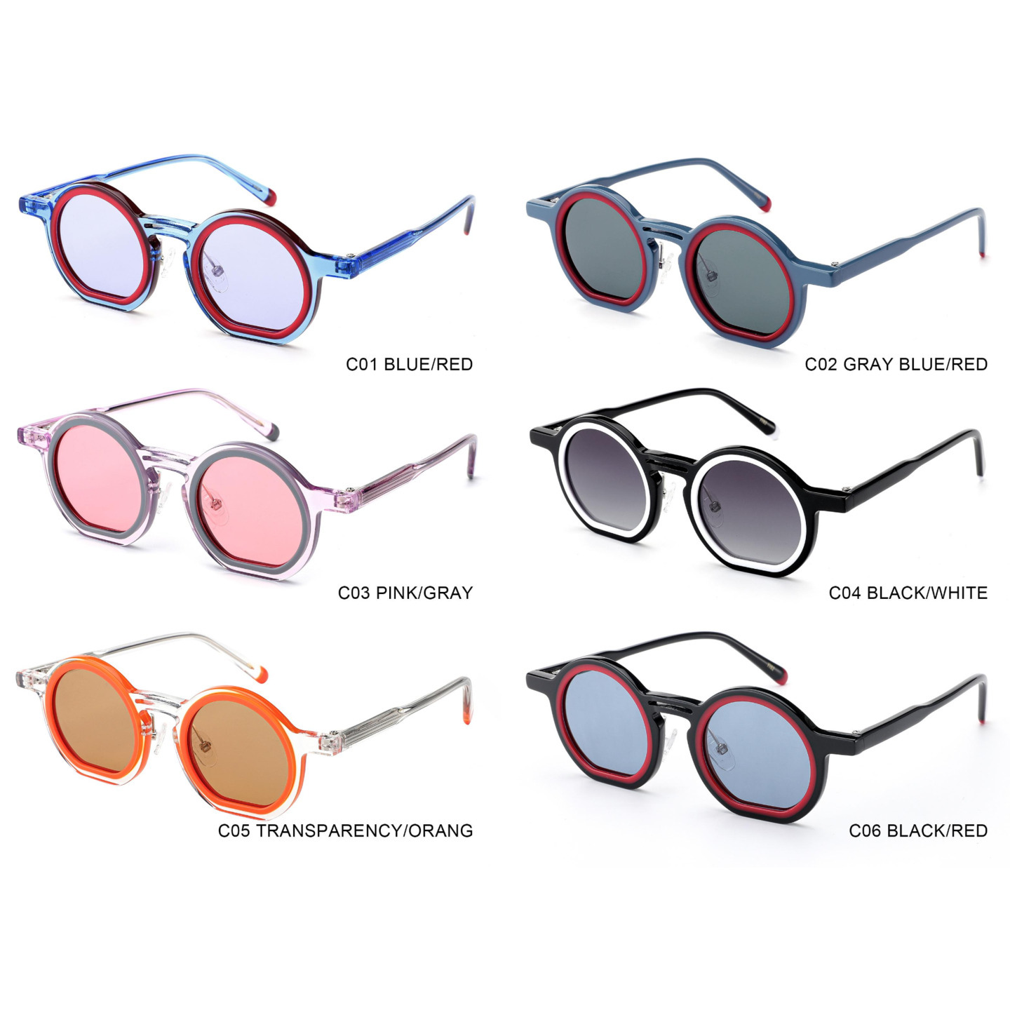 G2288 Acetate Sunglasses