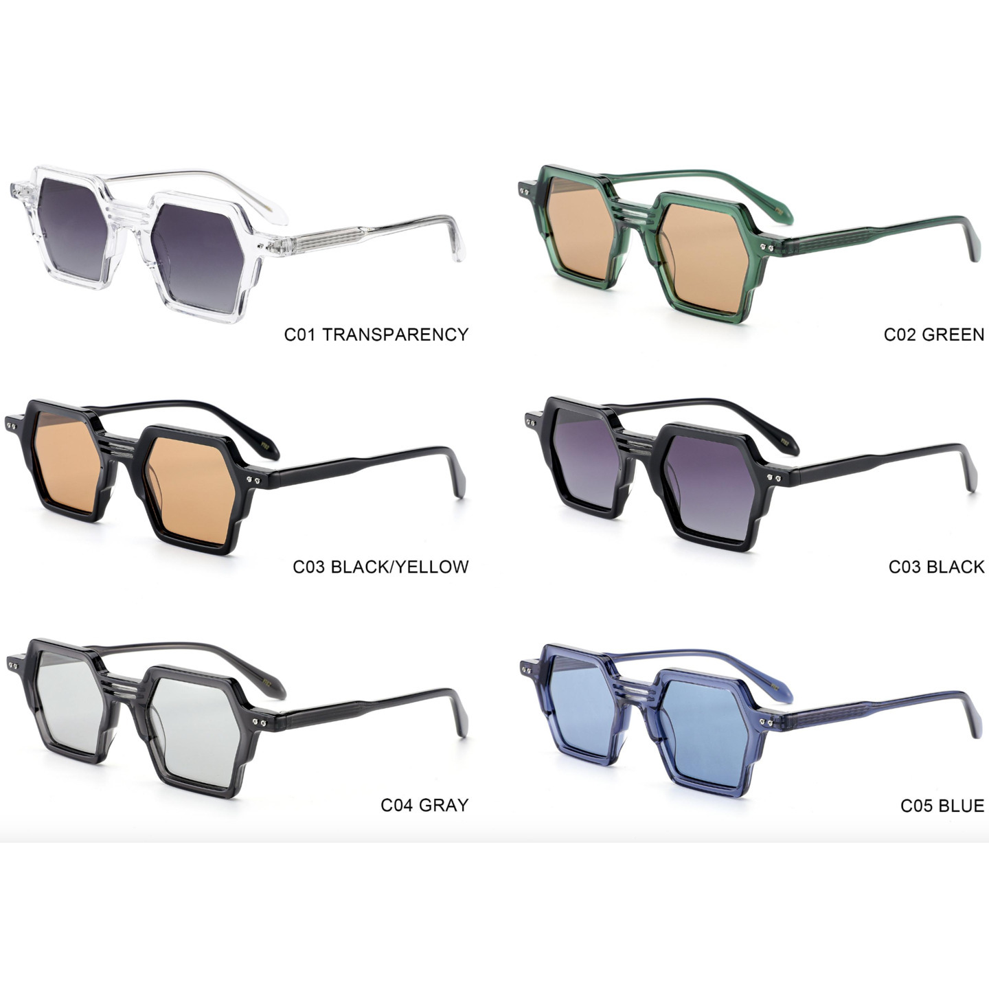 G2281 Acetate Sunglasses