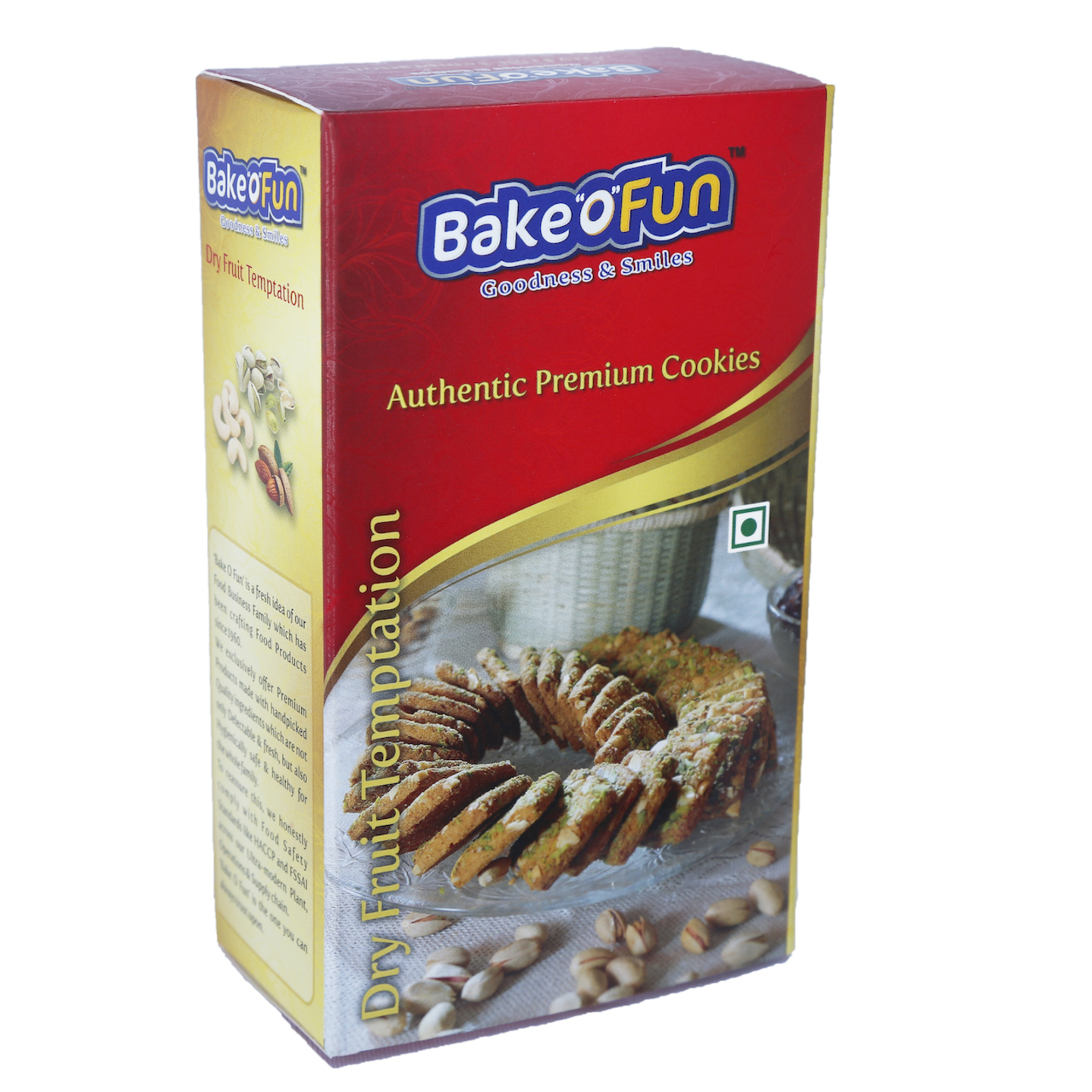 Bakeofun Dry Fruit Temptation Cookies