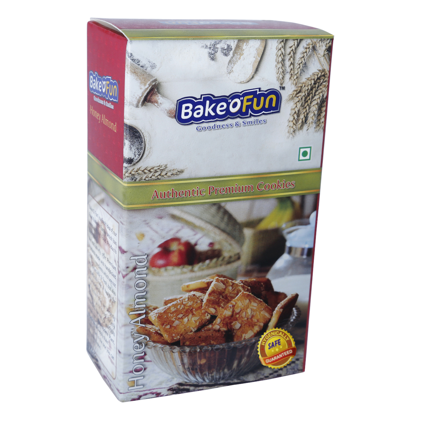 Bakeofun Honey Almond Cookies
