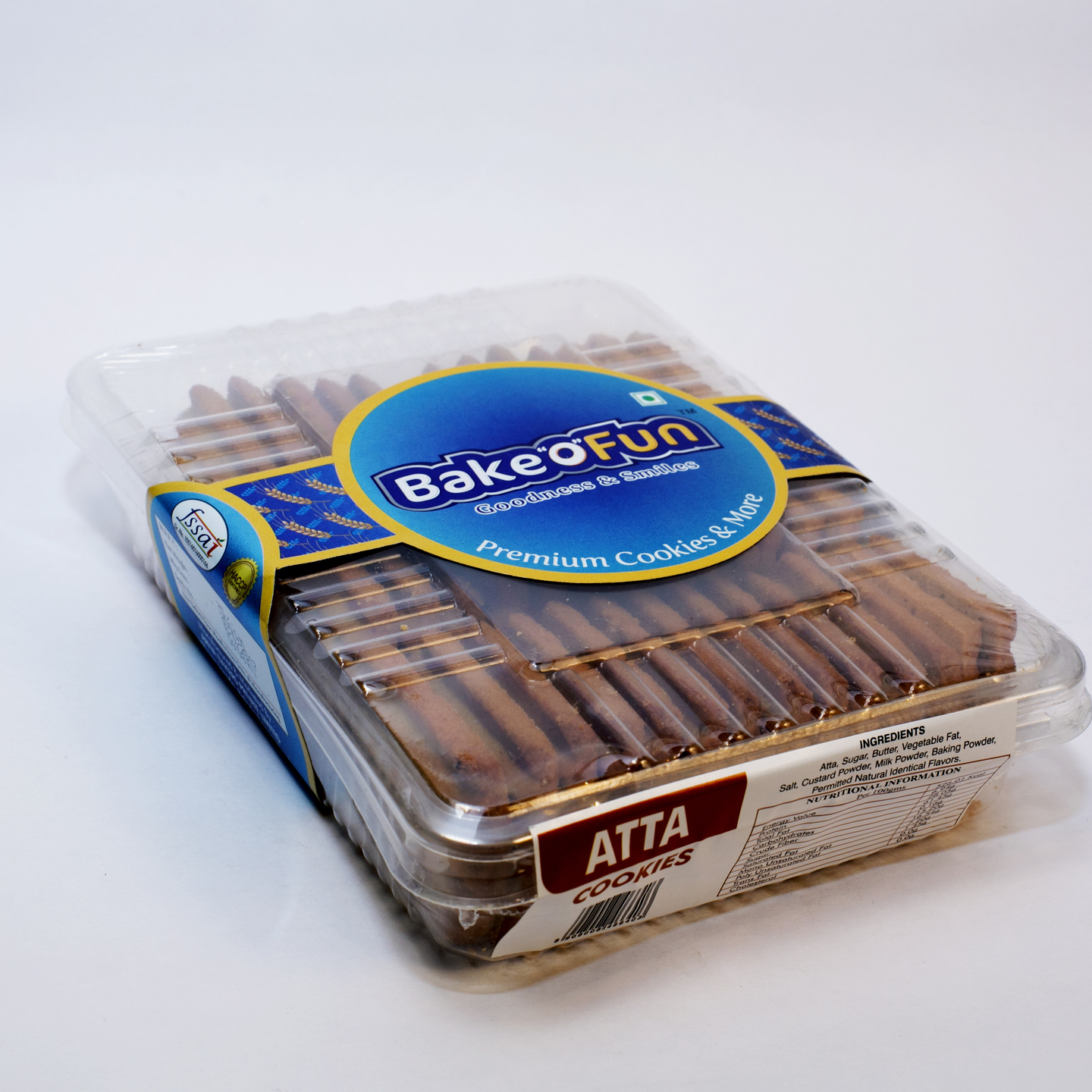 Bakeofun Atta Cookies