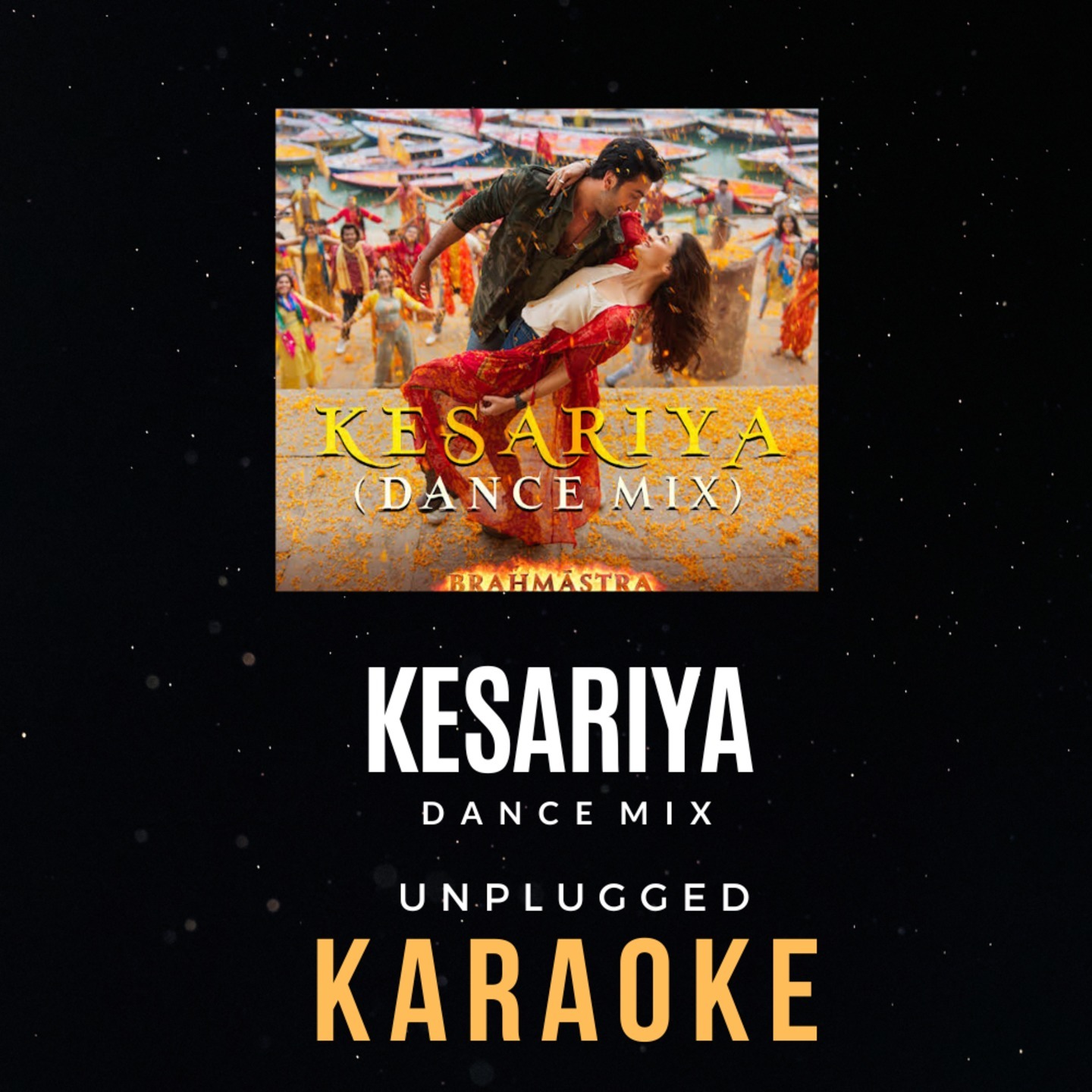 Kesariya (Dance Mix) Karaoke