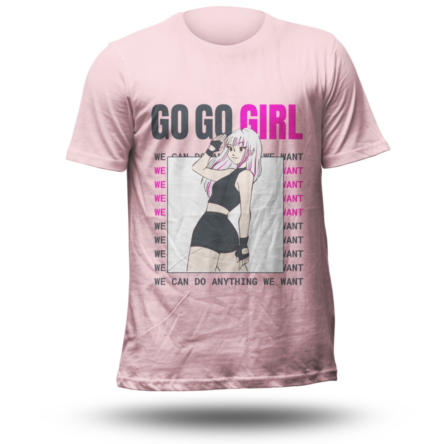 Go Go Girl - Baby Pink
