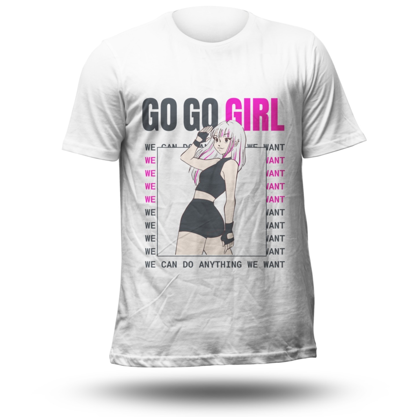 Go Go Girl - White