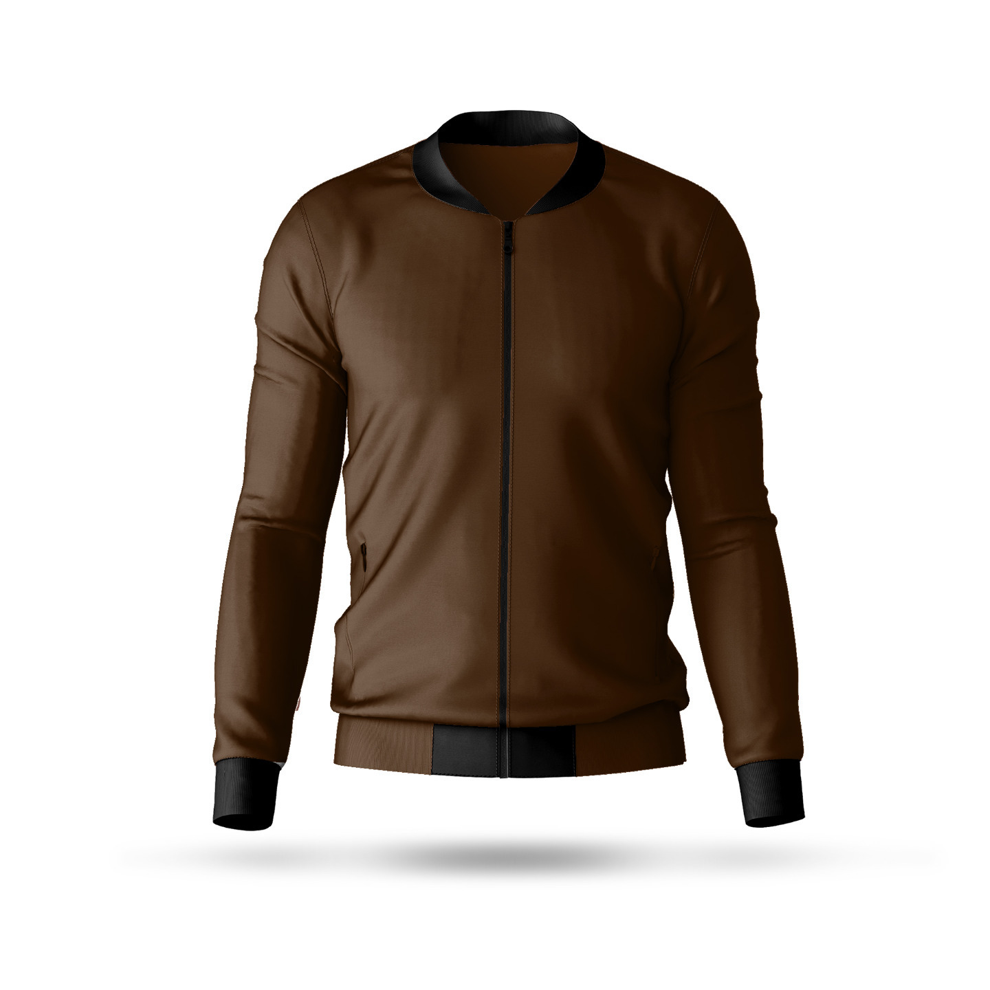 Bomber Jacket - Chocolate Brown