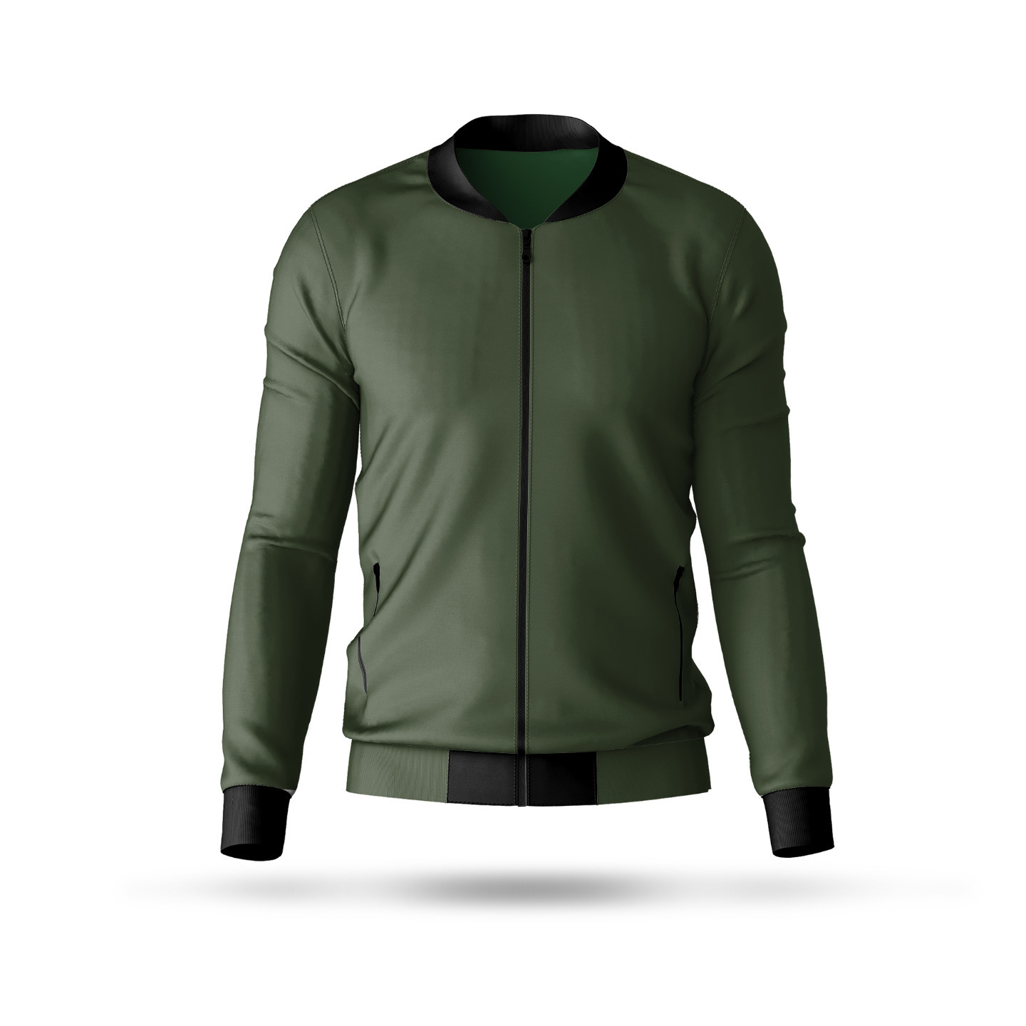 Bomber Jacket - Olive Green
