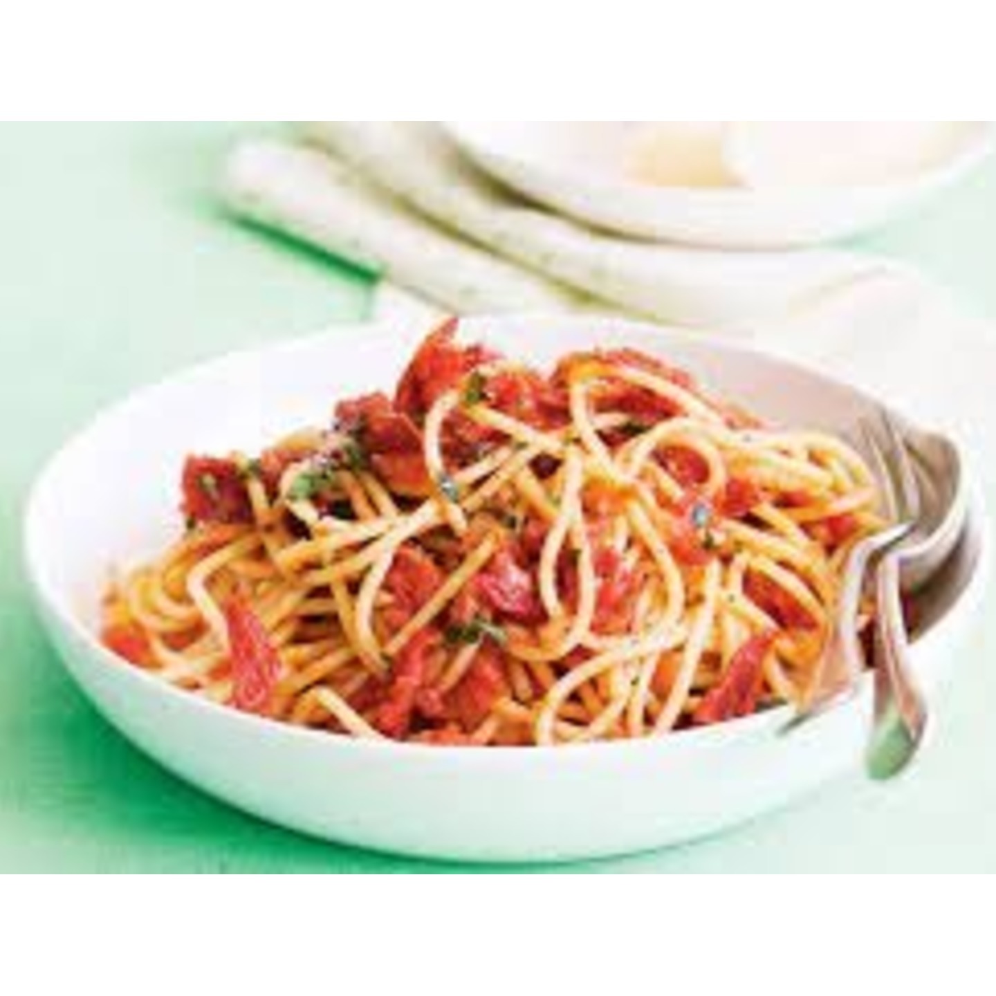 Spaghetti with Sun Dried Tomatoes