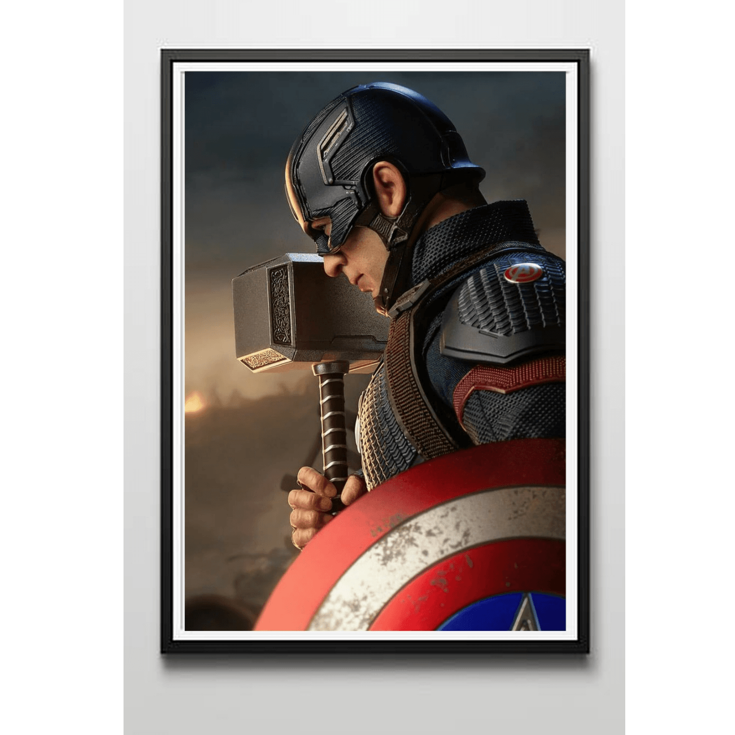 Captain America Photo Frame 12x18 Inch