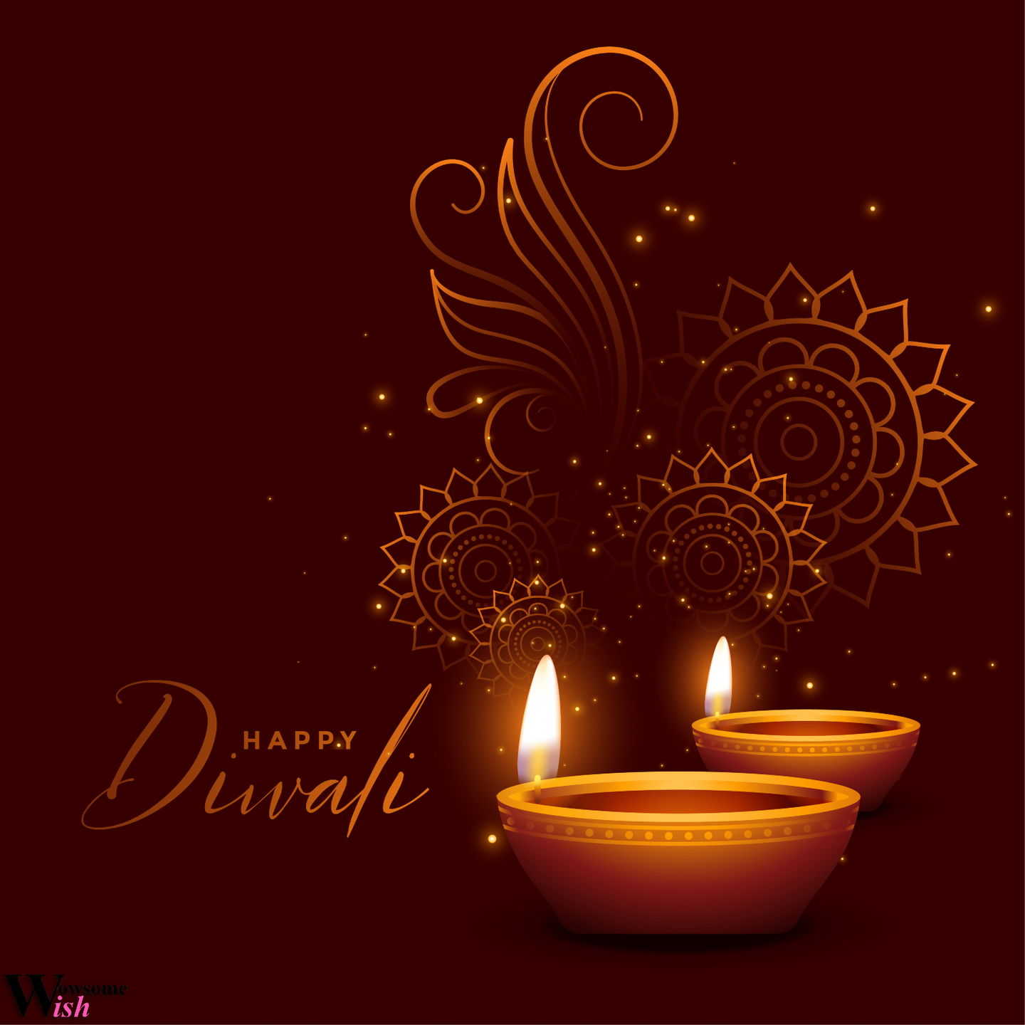 Wowsome Wish Card For Diwali Gift - 4