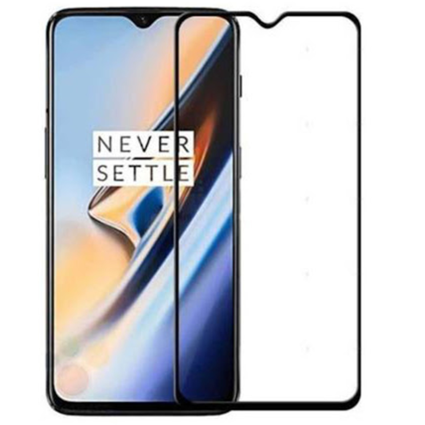 D+ Original 9H Curved Tempered Glass for Oneplus 7