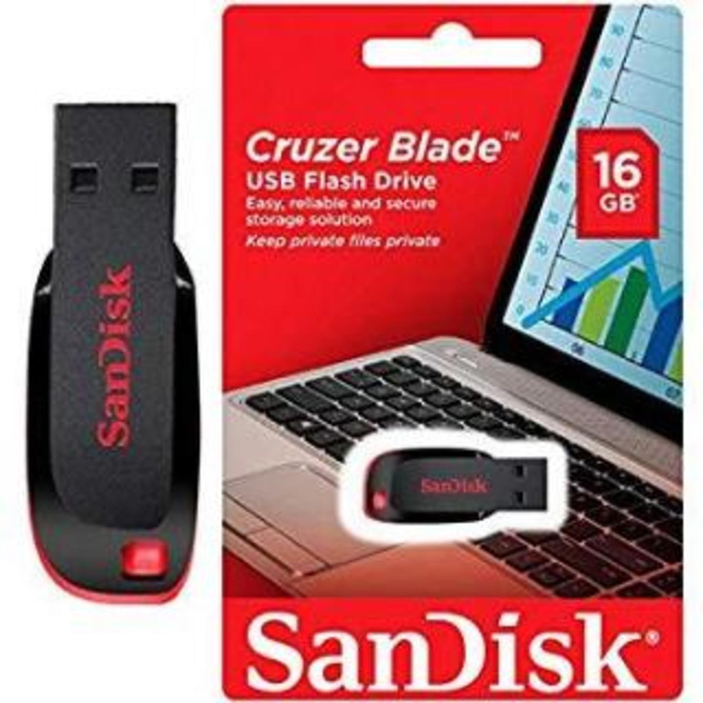 SanDisk Cruzer Blade  16GB Pendrive