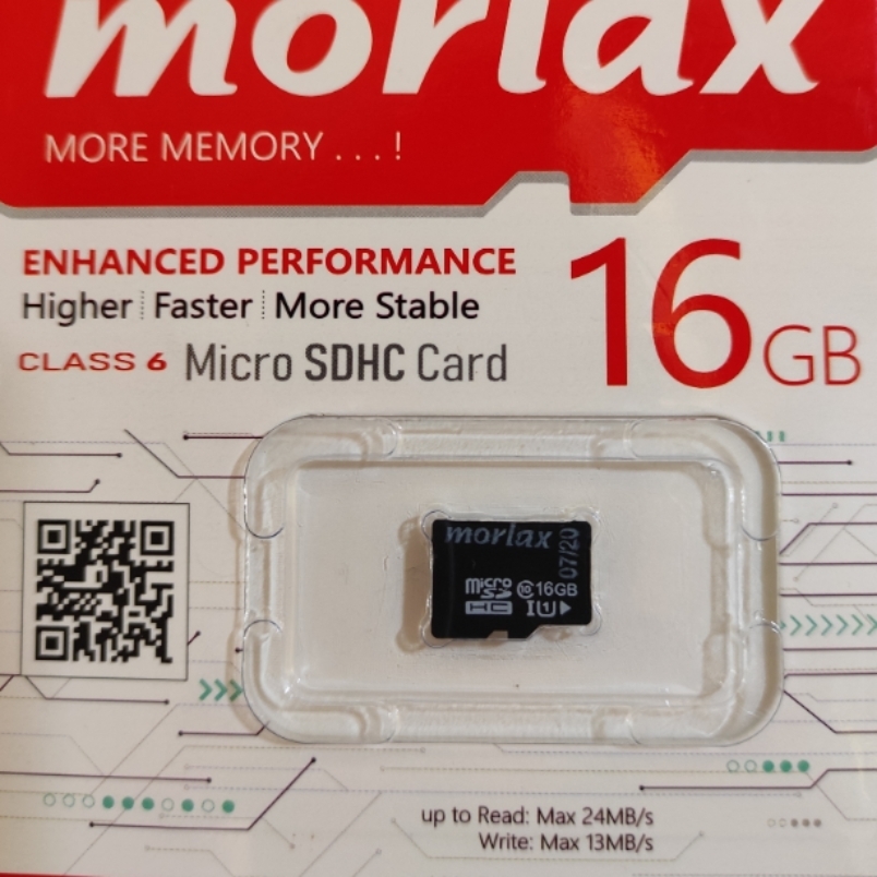 Morlax 16GB memory card Class 10