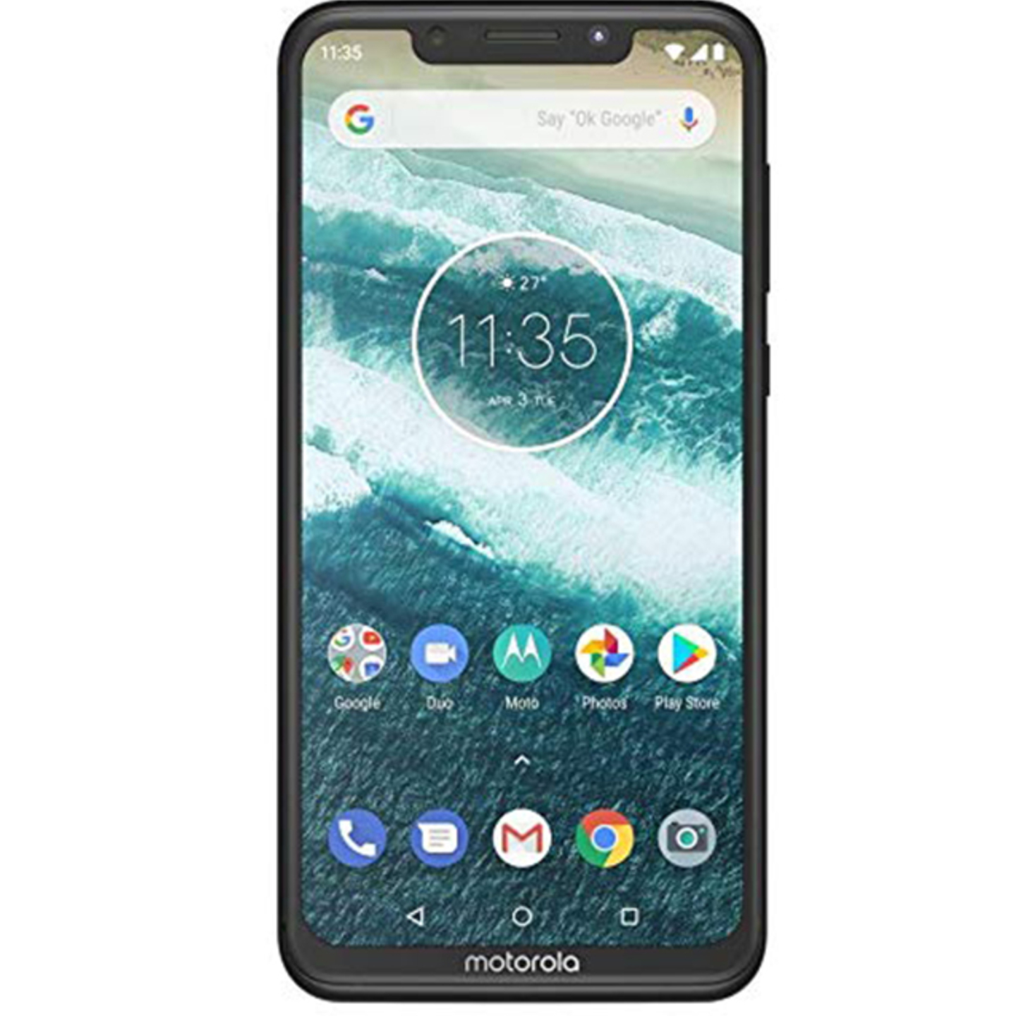 Motorola One Power Black 4GB 64GB Refurbished