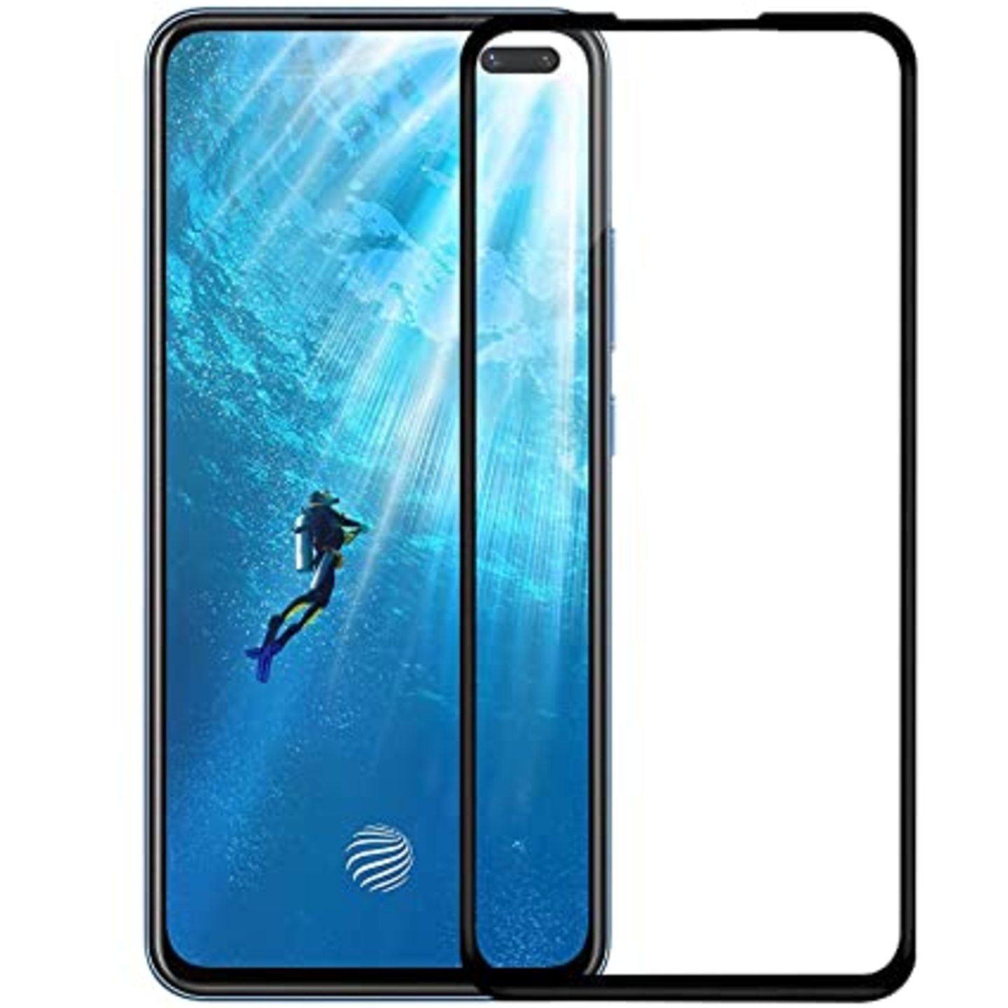 D+ Original 9H Curved Tempered Glass Oppo F17 Pro