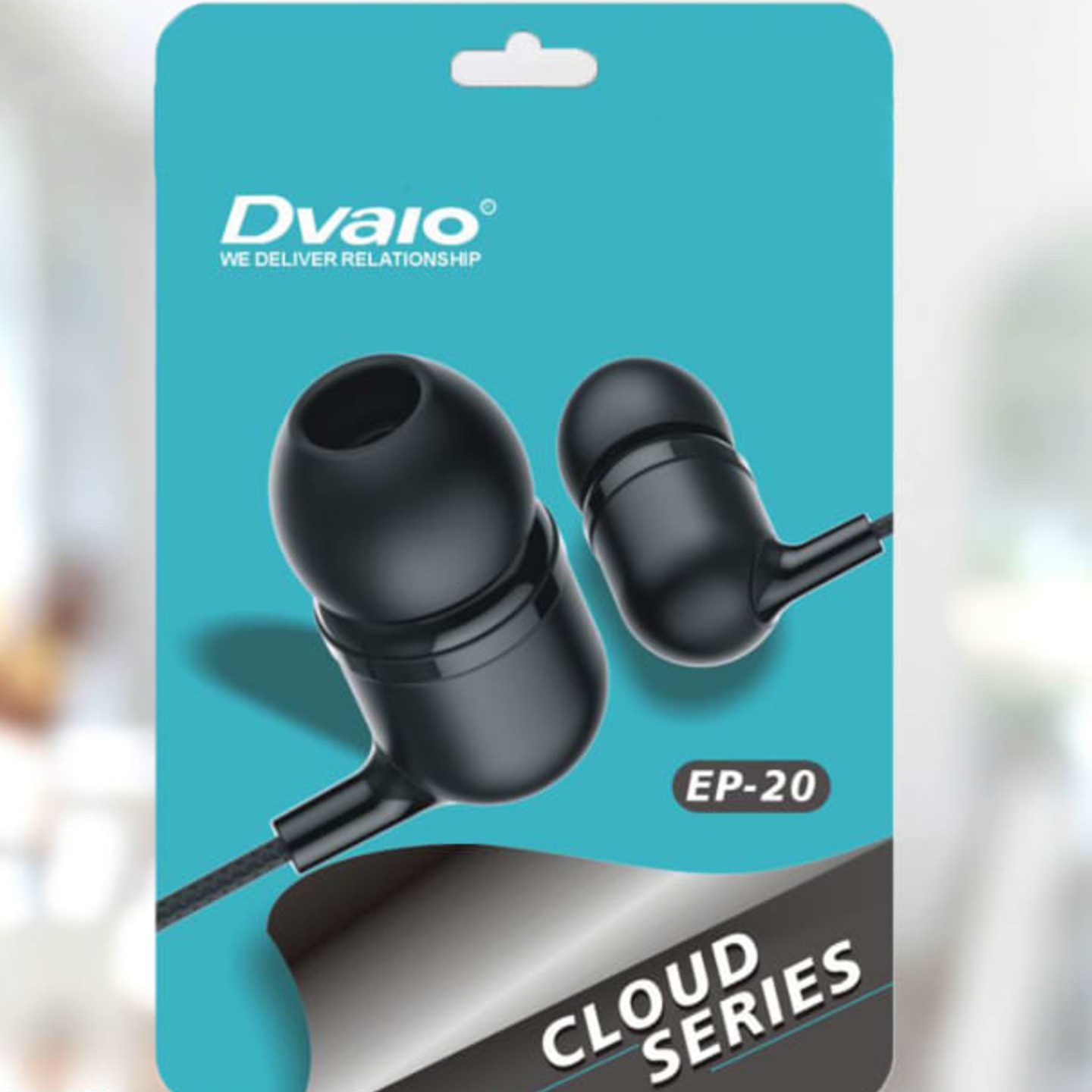 Dvaio EP-20 wired Earphones with Mic