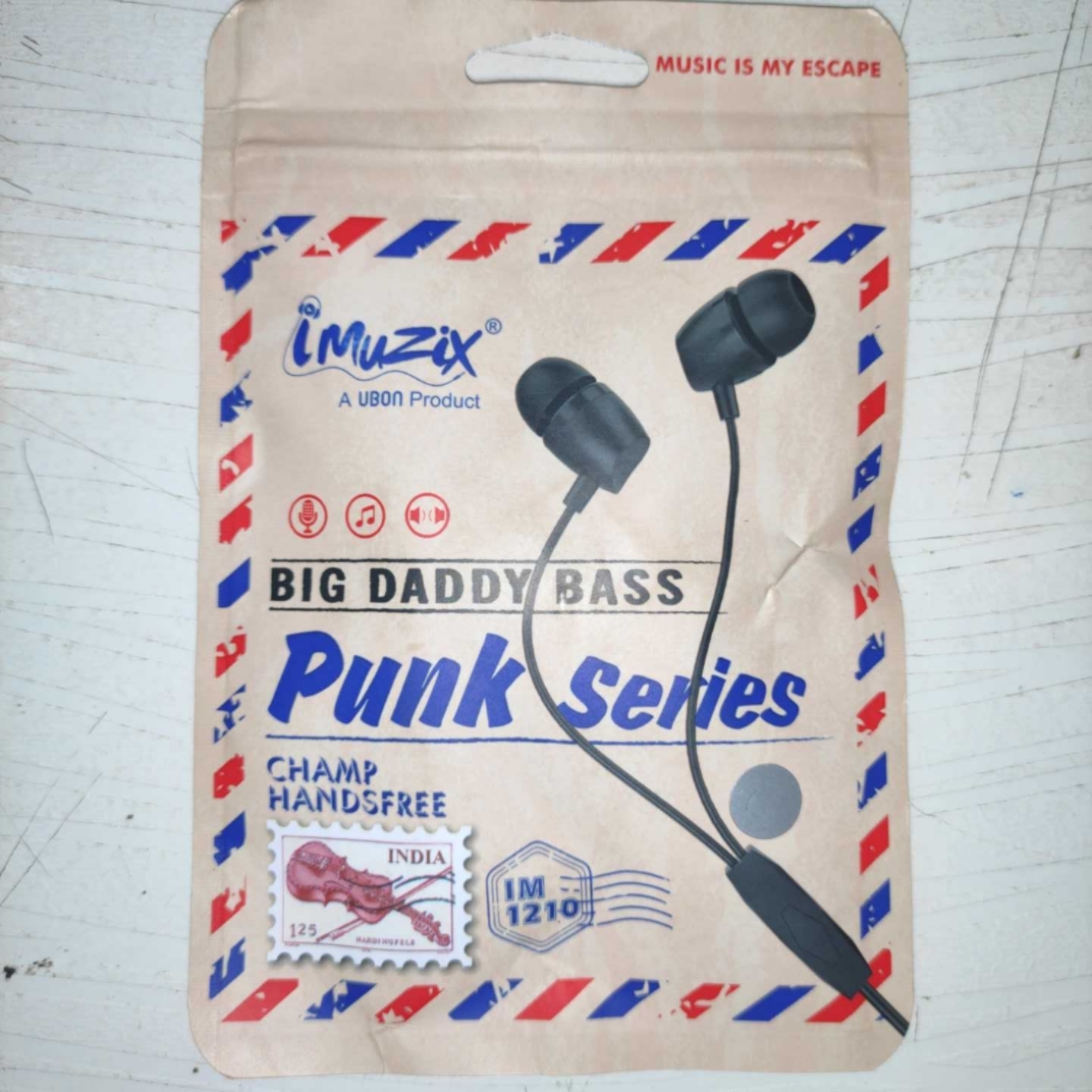 Ubon Imuzix IM1210 Champ earphone with Mic