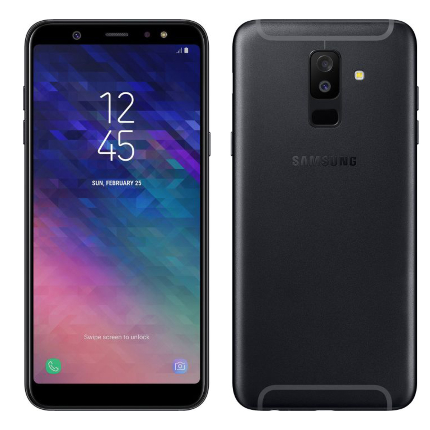 Samsung A6 Plus Black 4GB 64GB Refurbished