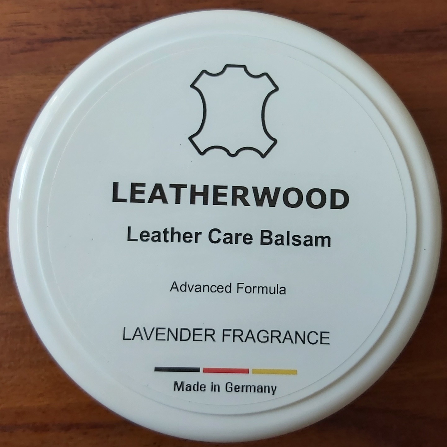 Leatherwood Balsam 250ml - Scented with LAVENDER - Cleaner, Conditioner ,Water Repellent - All Leathers including Shoes, Handbags, Garments, Furniture, Automotive Leathers - Made in Germany