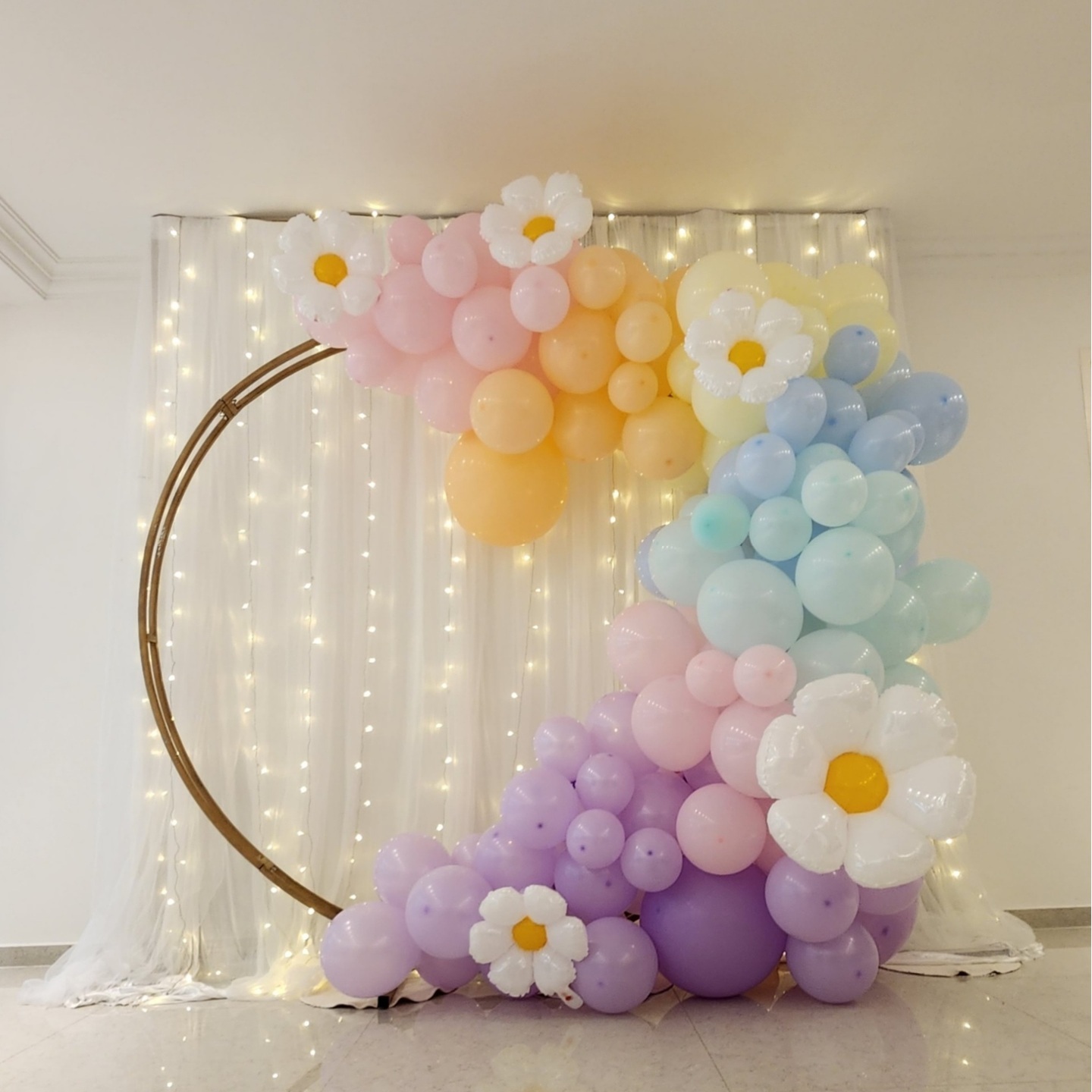 [Set up] airylight Backdrop & Balloon Arch