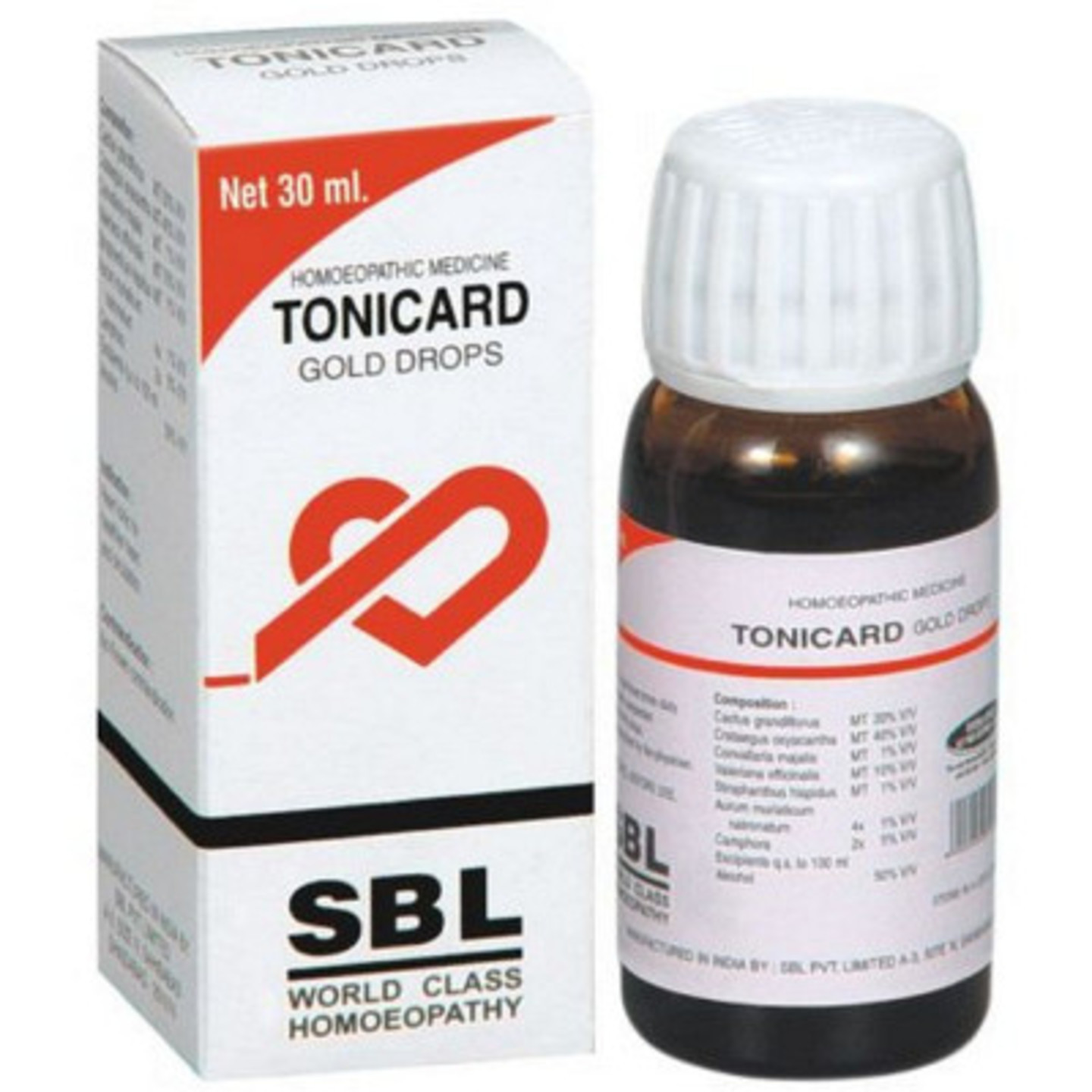 SBL Tonicard Gold Drops 30 ml