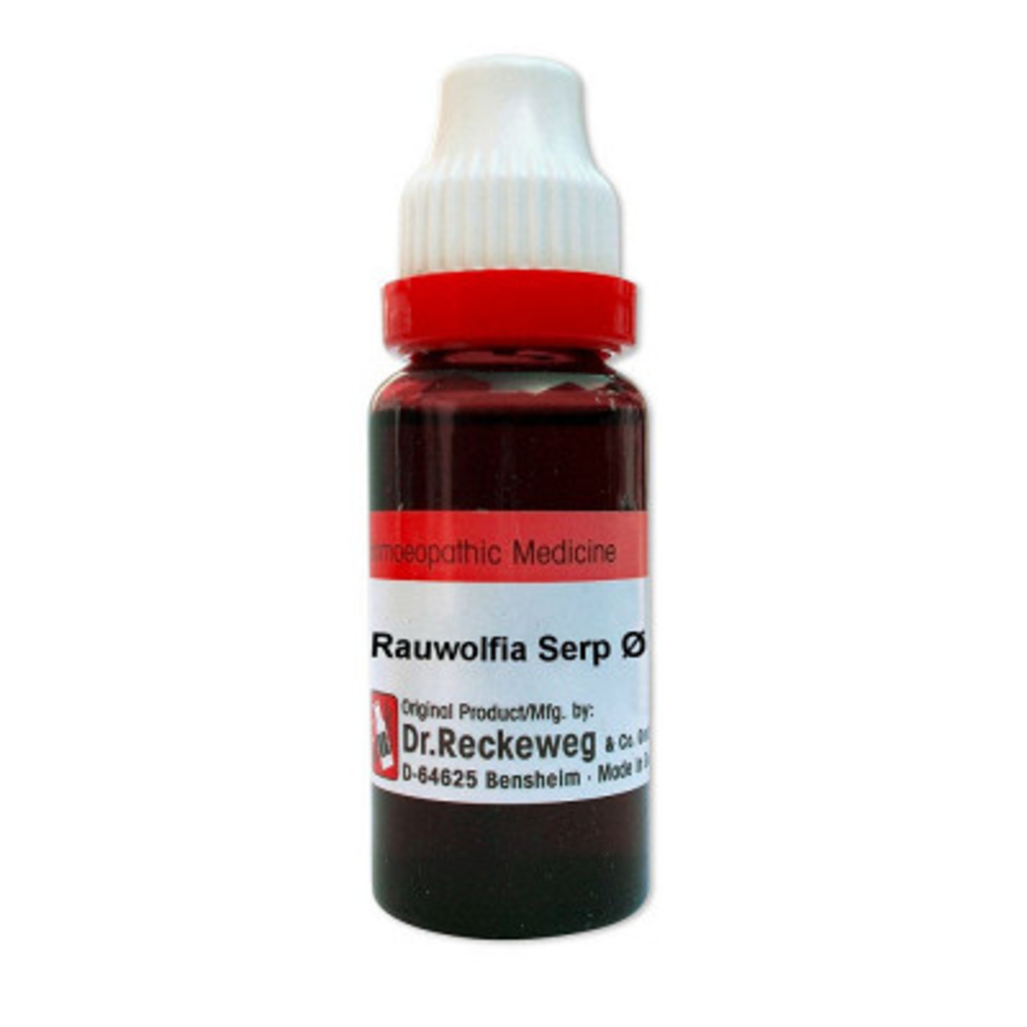 Dr. Reckeweg Rauvolfia Serpentina 1X (Q) (20ml)