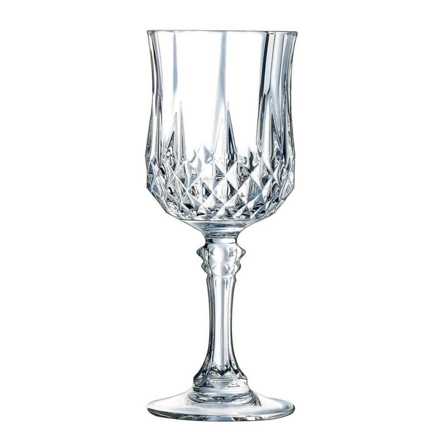 Eclat Cristal D'arques Long Champ Goblet Red Wine Glass,250 ml,Set of 6