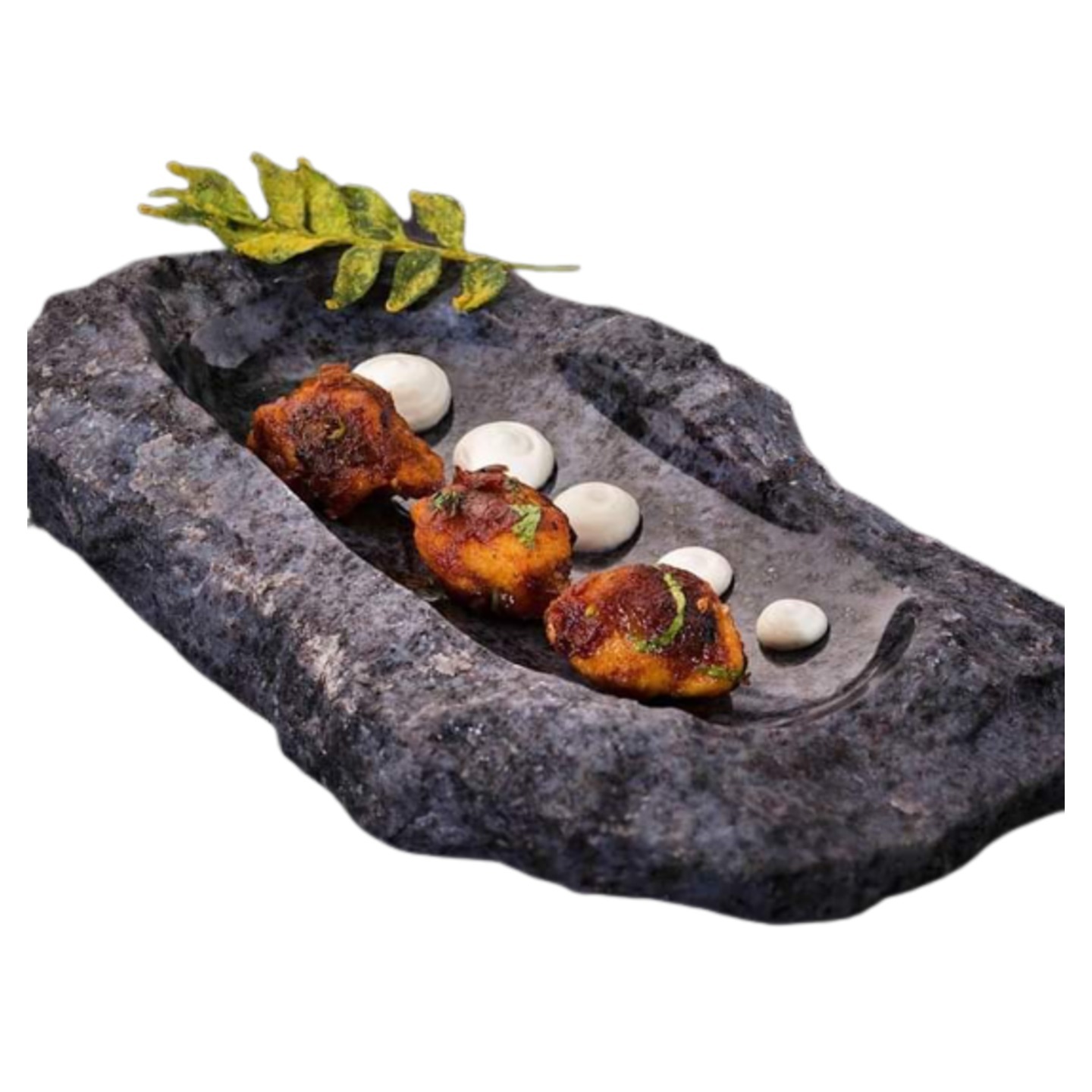 Nature Granite Platter Blue