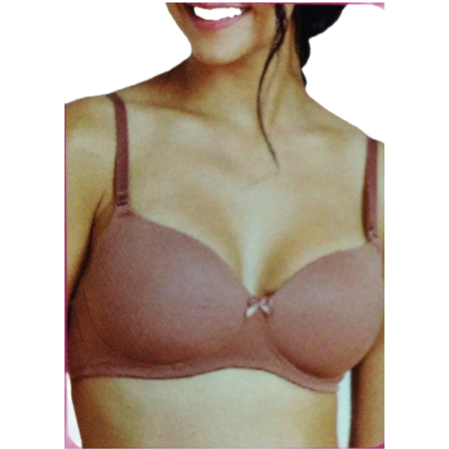 PADDED NON WIRED BRA