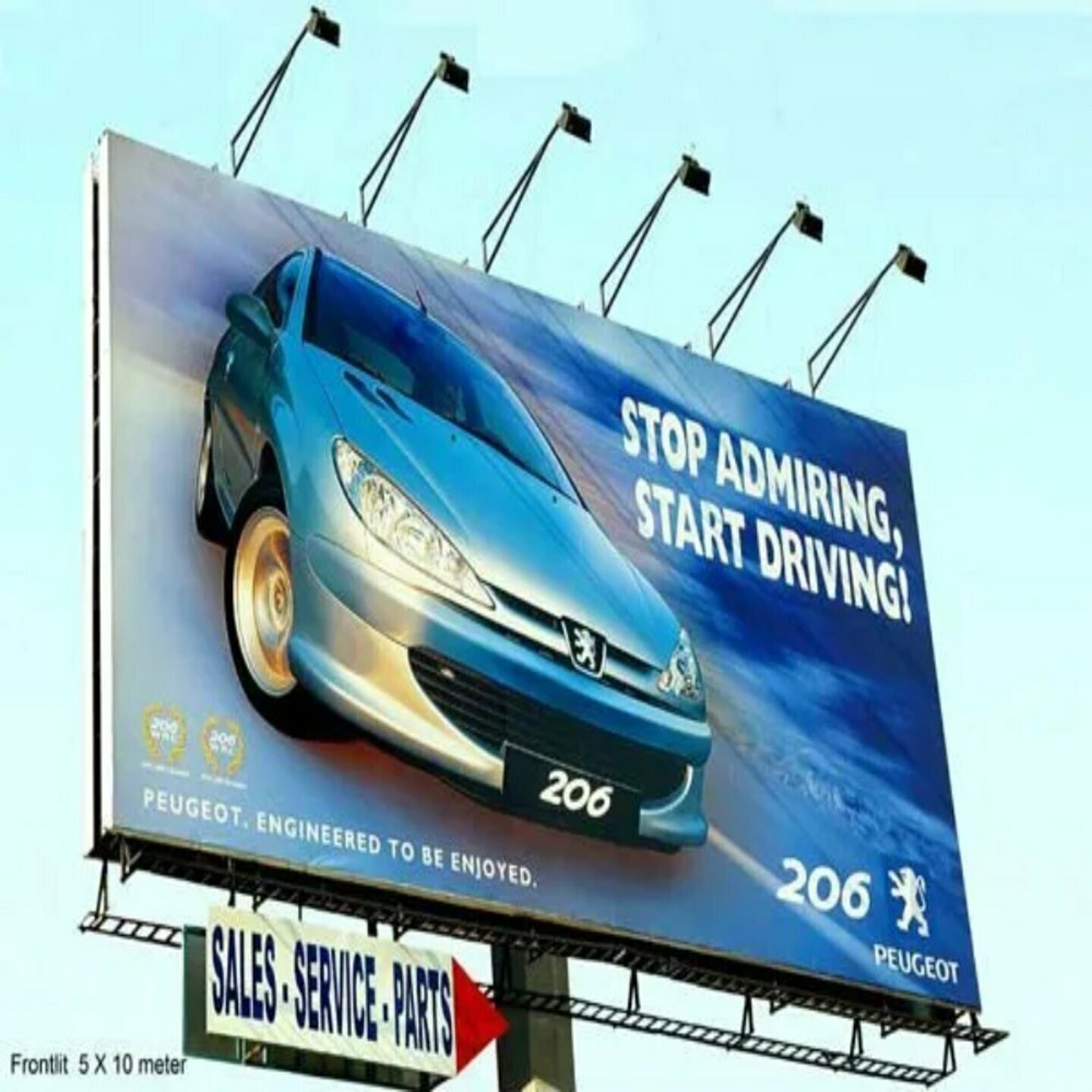 Frontlit flex sign board                                          (Price could be vary)