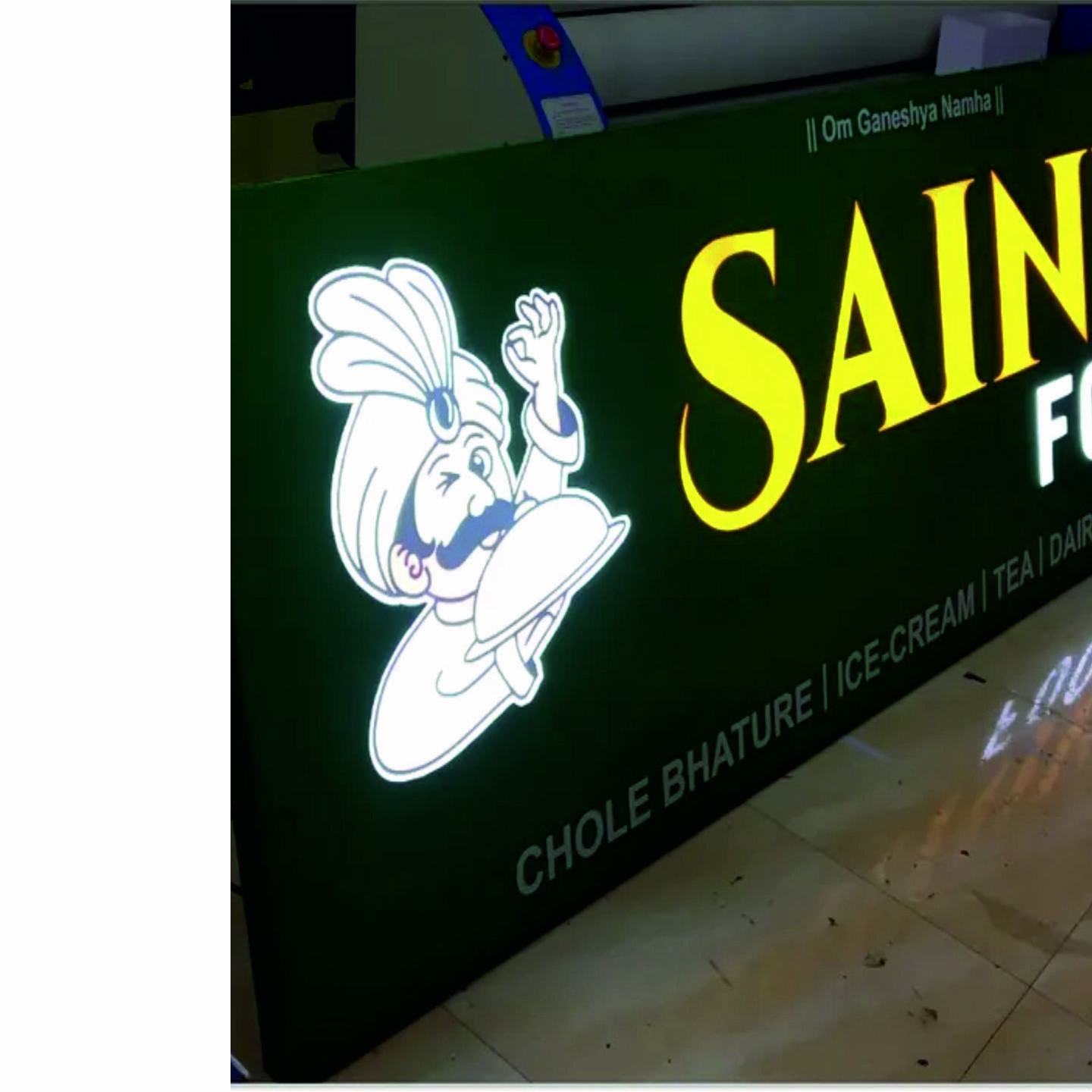 2D Acrylic Sign Board                                              Price could be vary