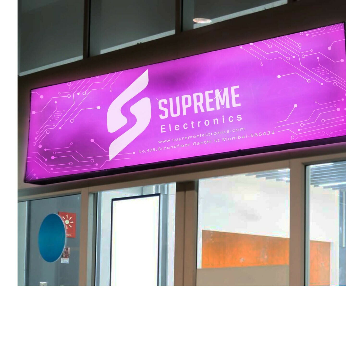 Glow Sign Board                                              (Price could be vary)